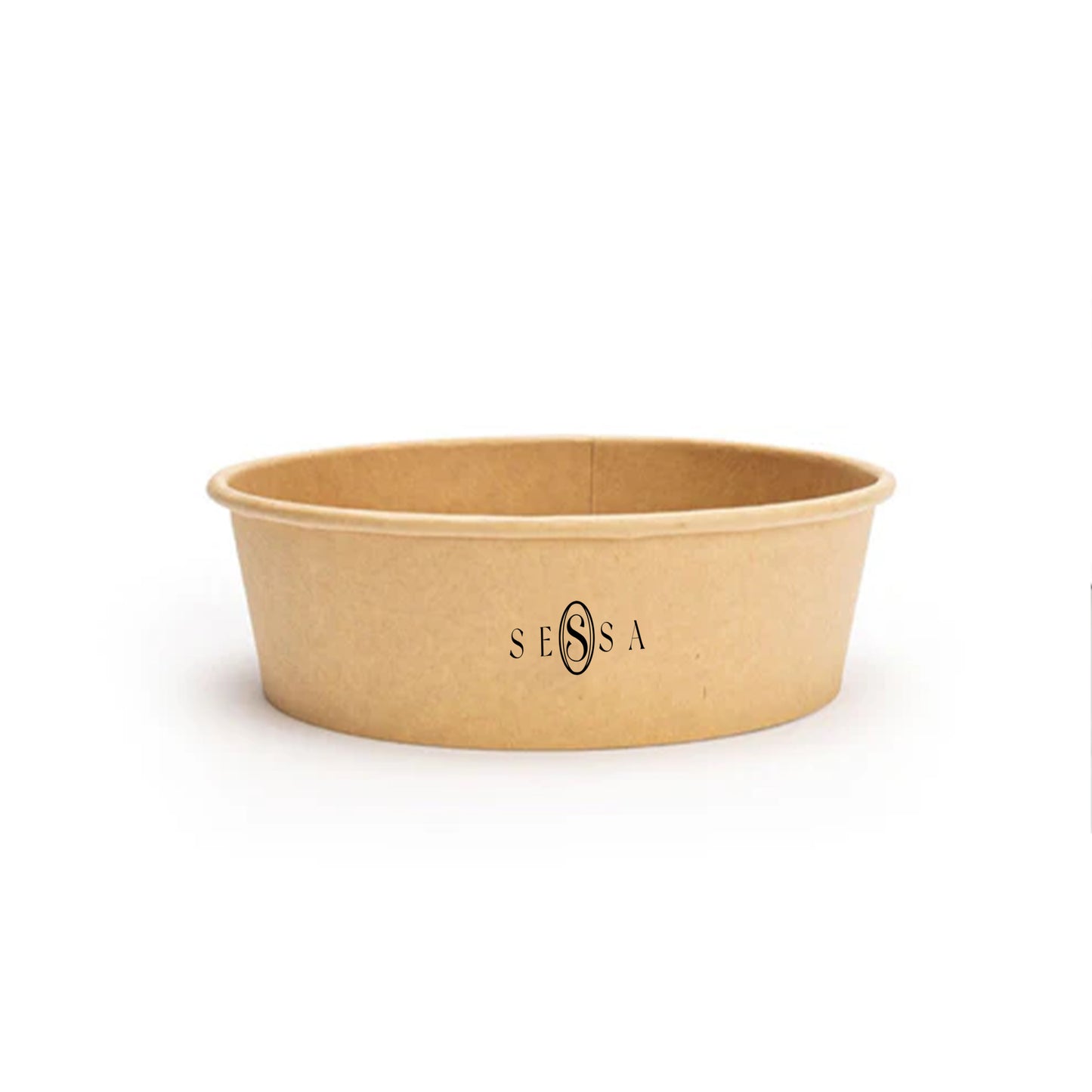 Kraft Paper Soup Box, Disposable Food Container, 240ml, 360ml, 480ml, Brown