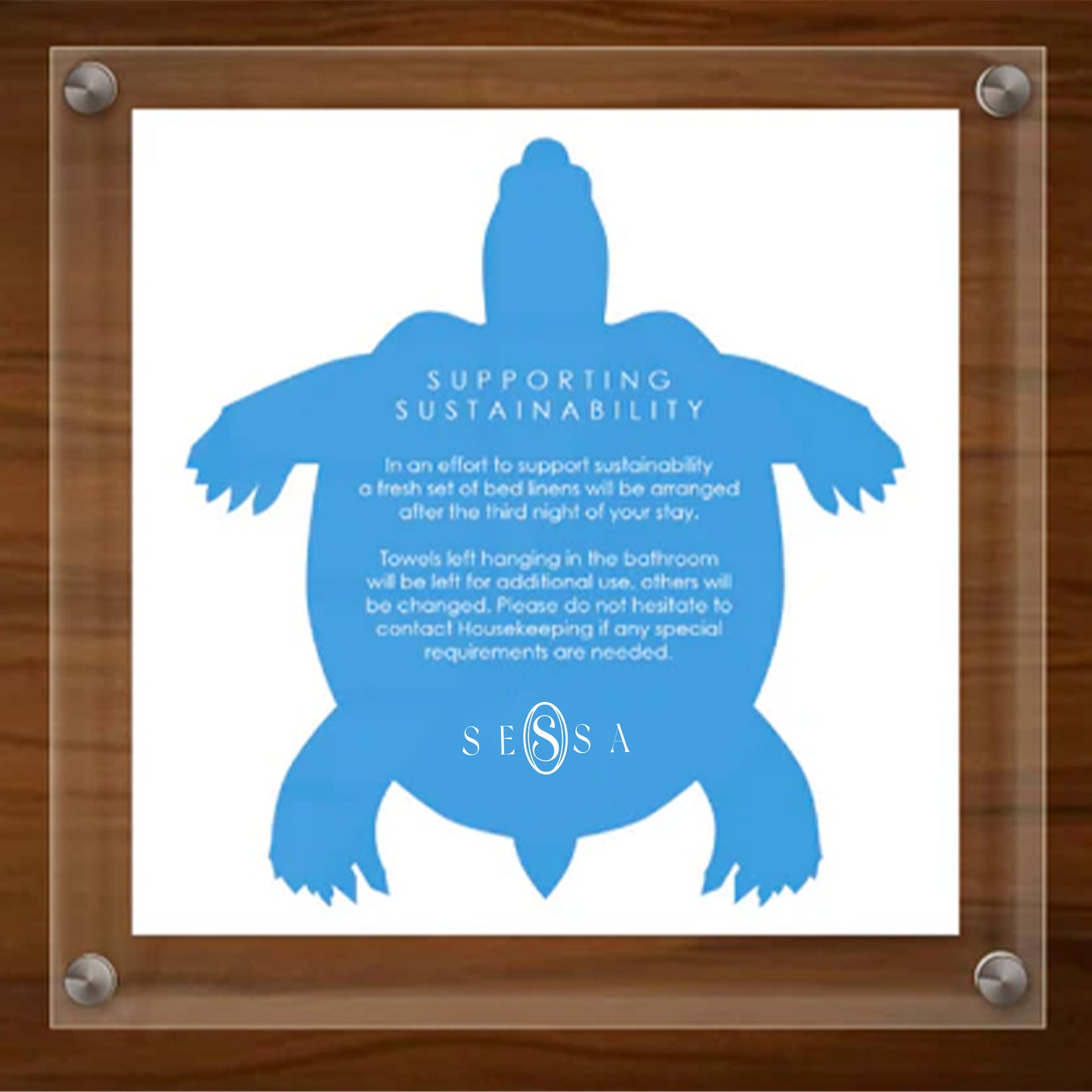 Sustainability Turtle Sign – Promote Eco-Friendly Practices