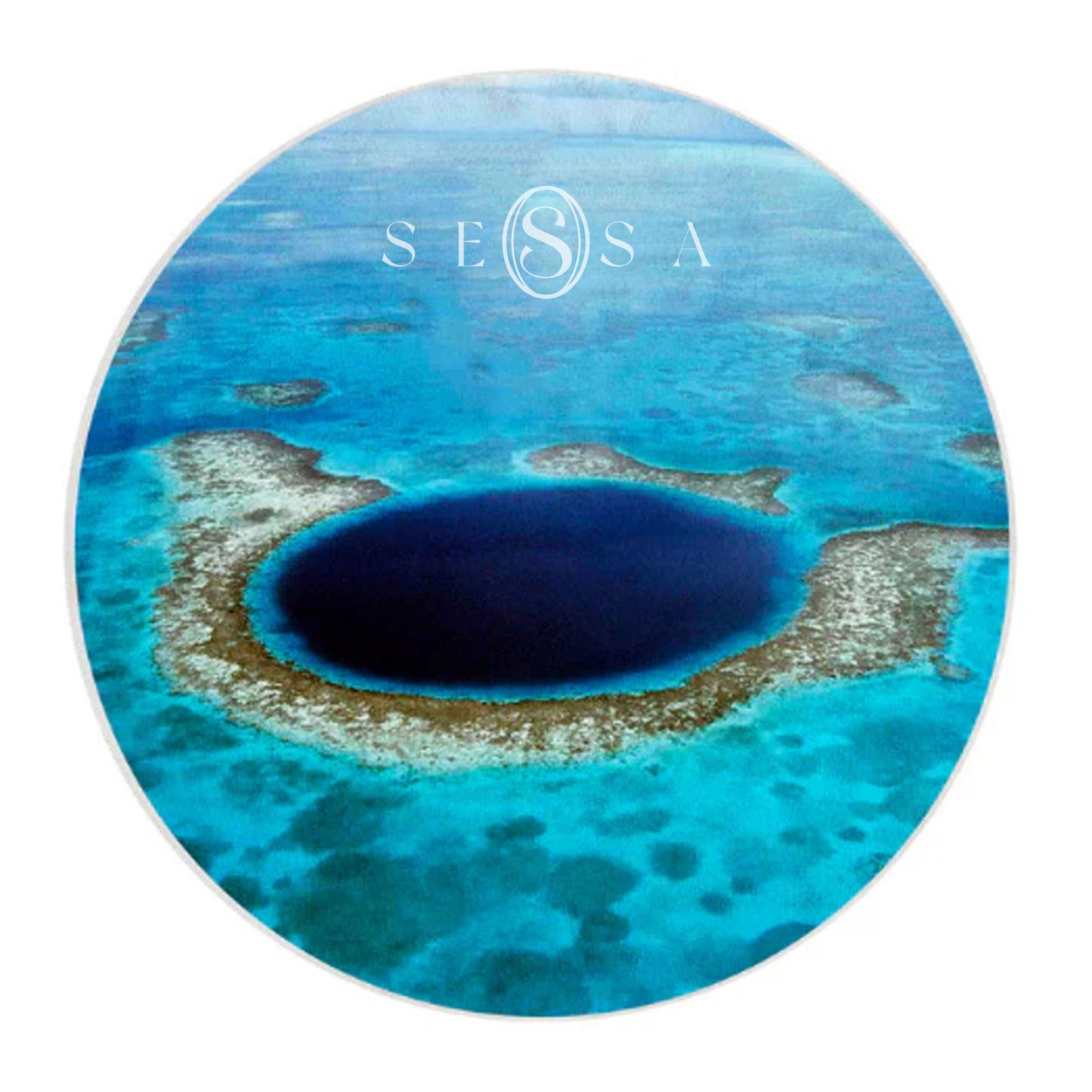 Round Beach Towel - Vibrant and Soft