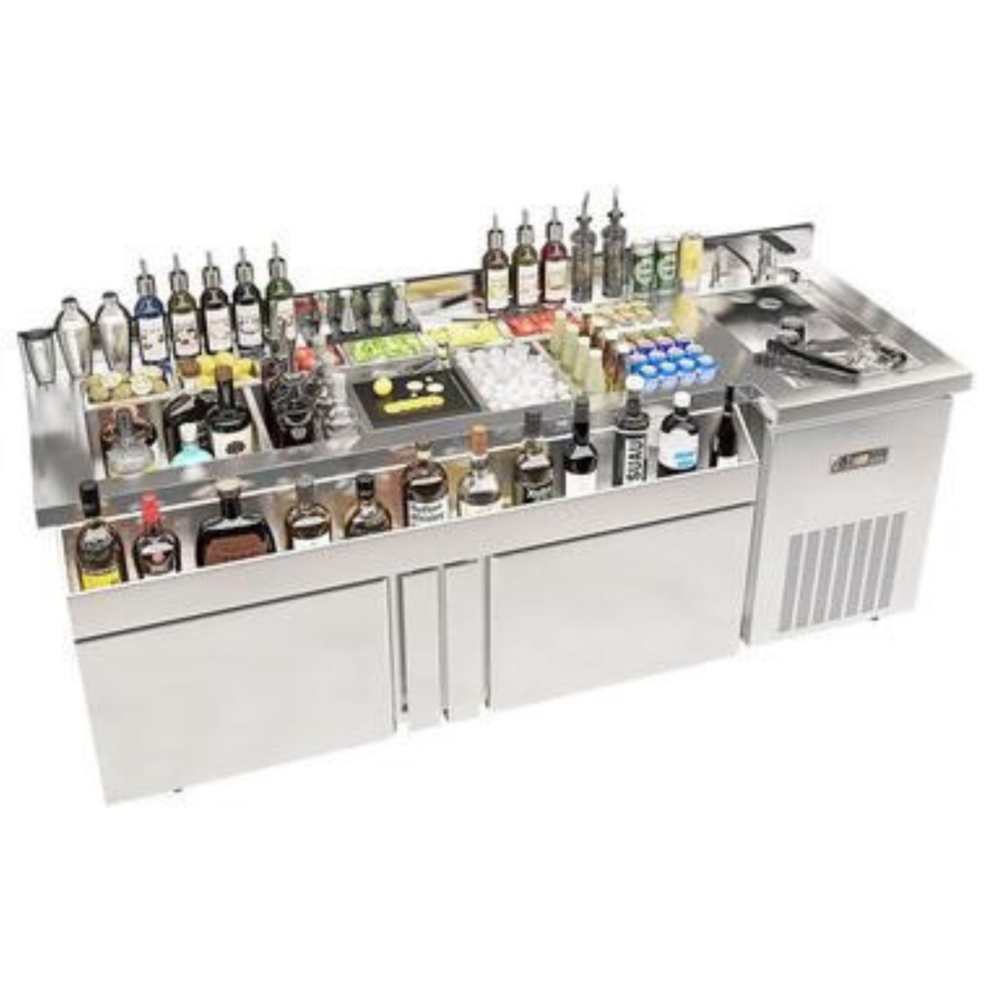 Customizable 304 Stainless Steel Movable Station – 200W, 110-240V
