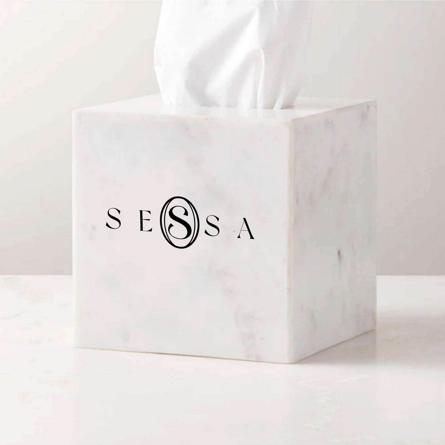 Stone Tissue Box Cover - Elegant and Durable