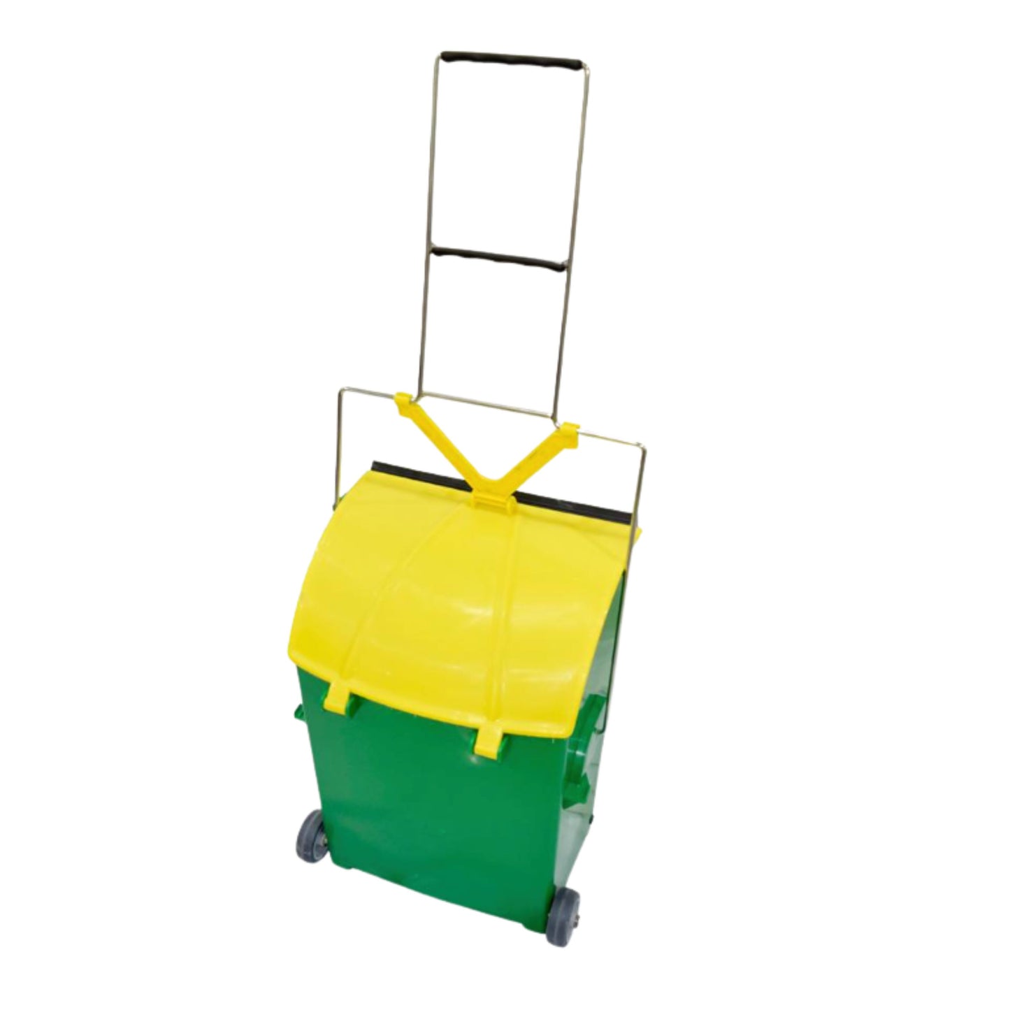 Industrial Dust Pans with Wheels – 15L Copolymer Polypropylene