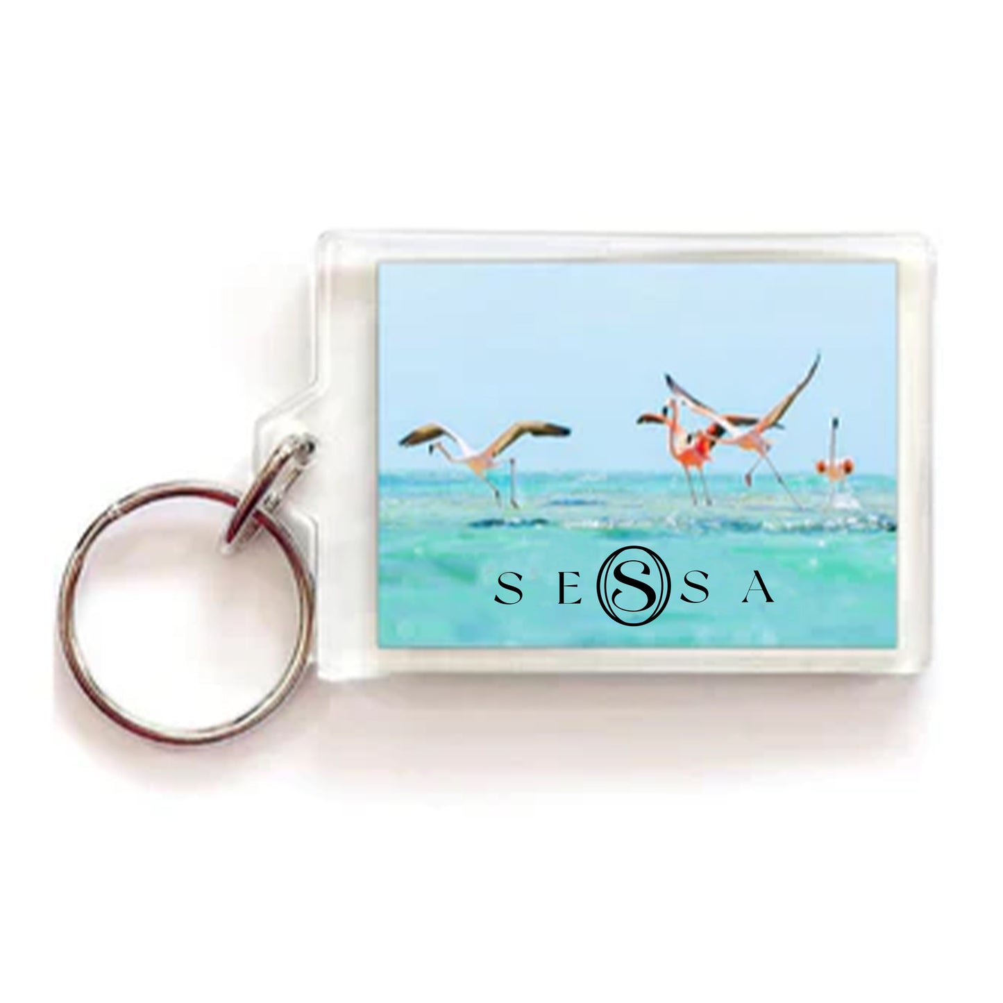 Durable Custom Keychain, Double-Sided Print, 4mm Thick