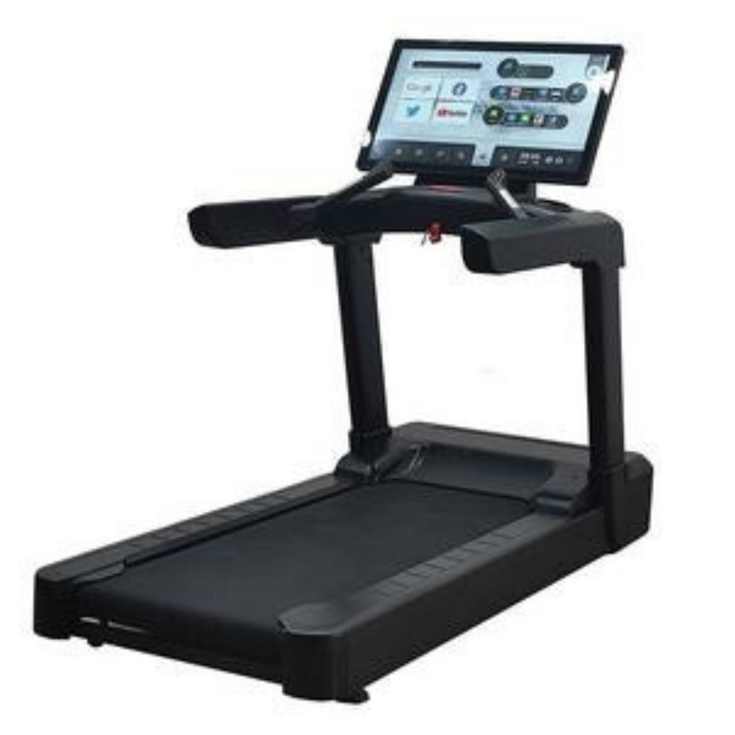 Commercial 3.0HP Treadmill with 32" LED Screen and Manual Incline