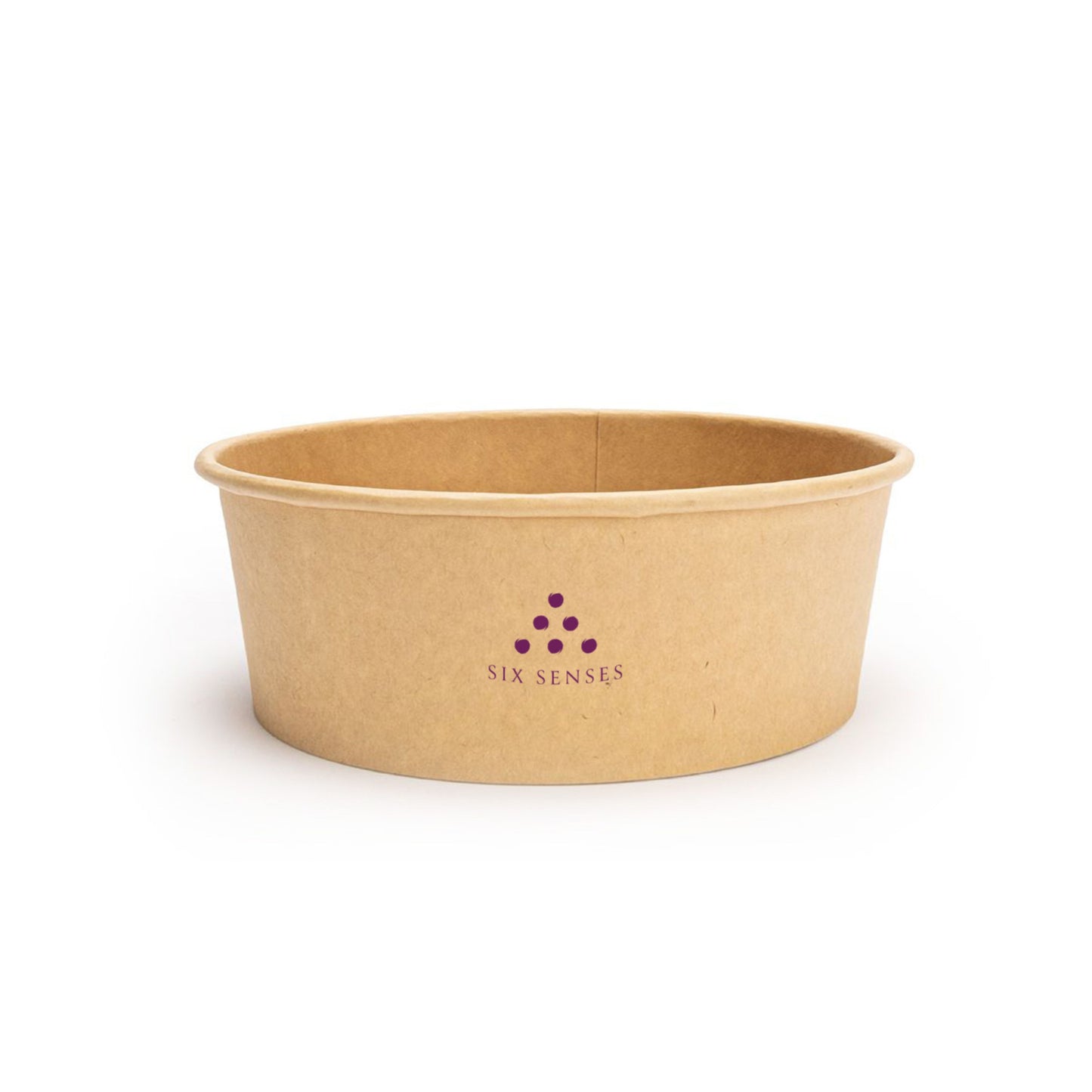 Kraft Paper Soup Box, Disposable Food Container, 240ml, 360ml, 480ml, Brown