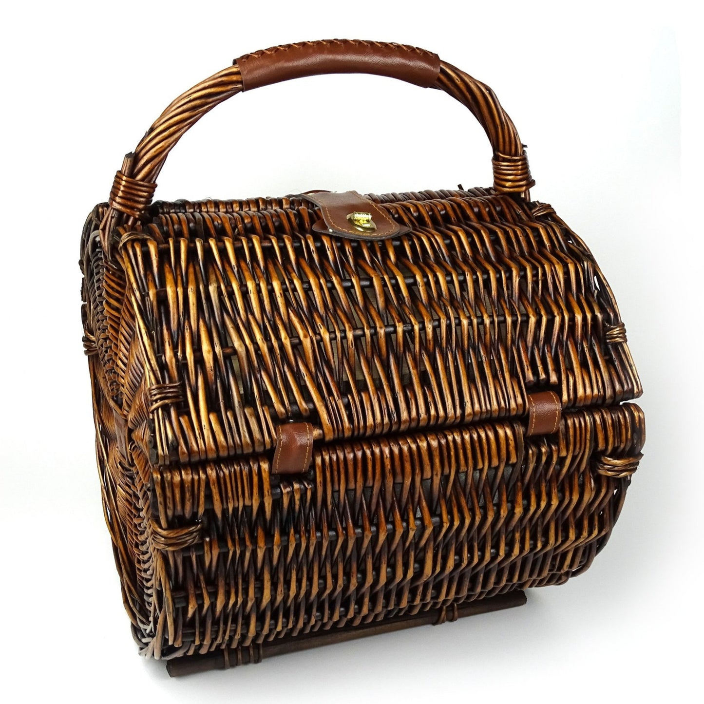 Handwoven Full Willow Picnic Basket – Durable & Elegant