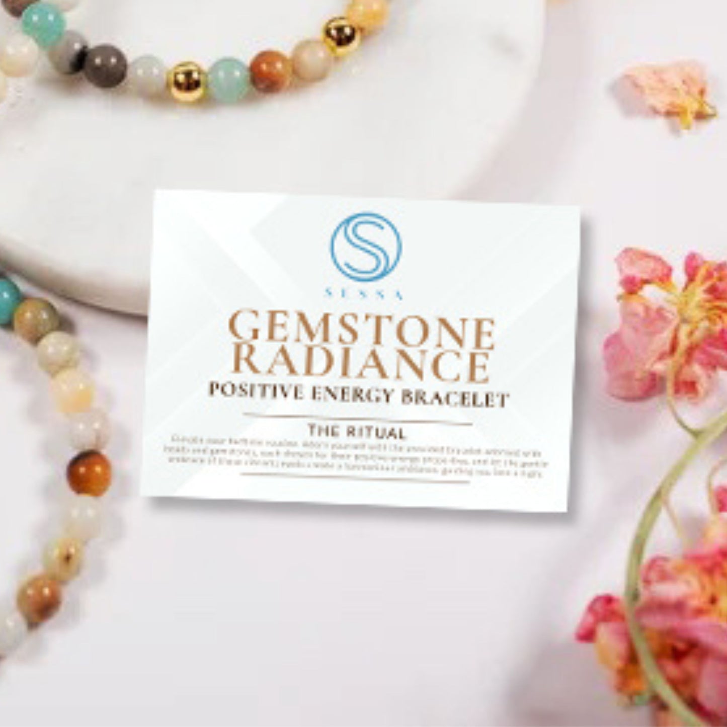 Night Twenty Three - Gemstone Radiance: Positive Energy Bracelet