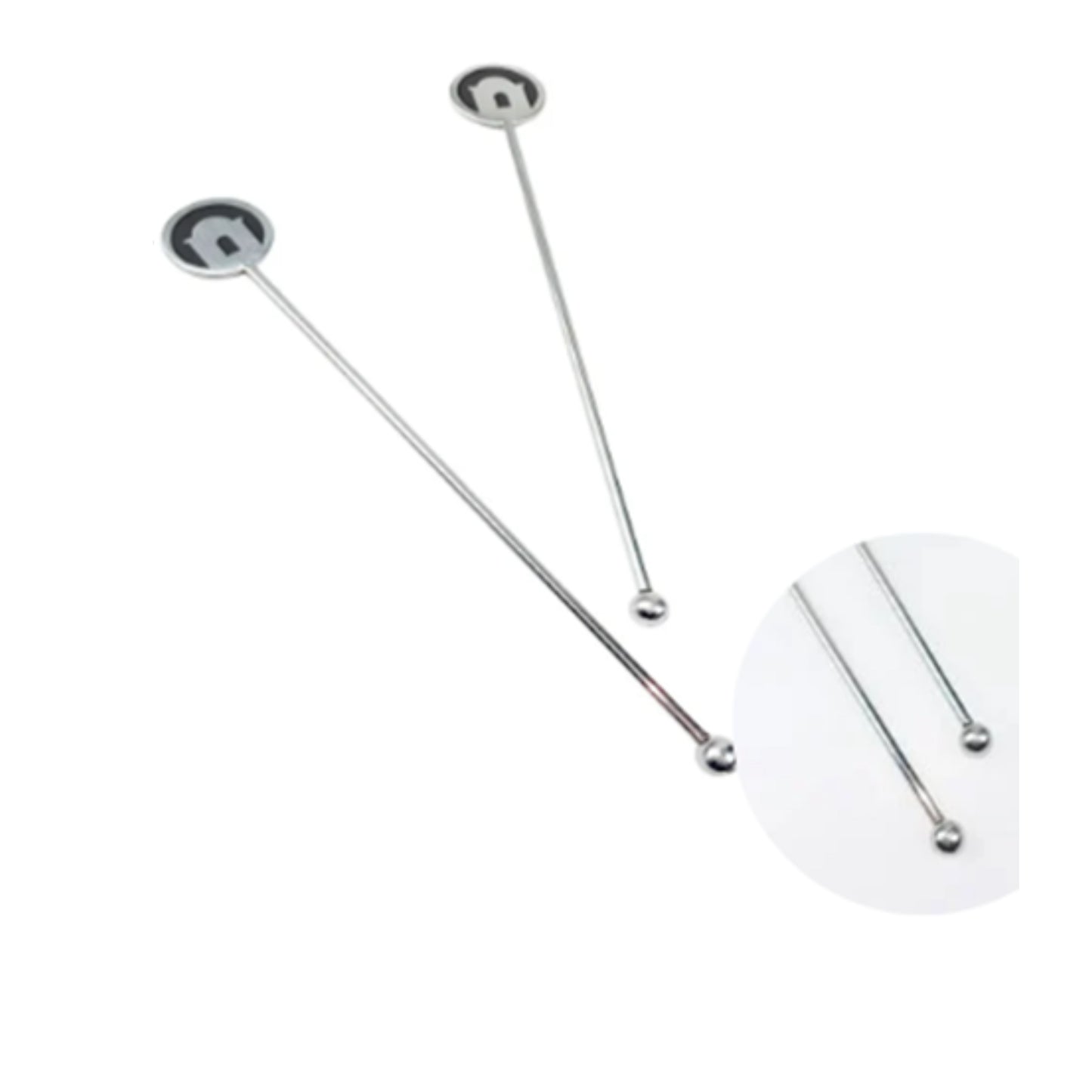 Premium Stainless Steel & Wooden Drink Stirrers – Elegant & Durable