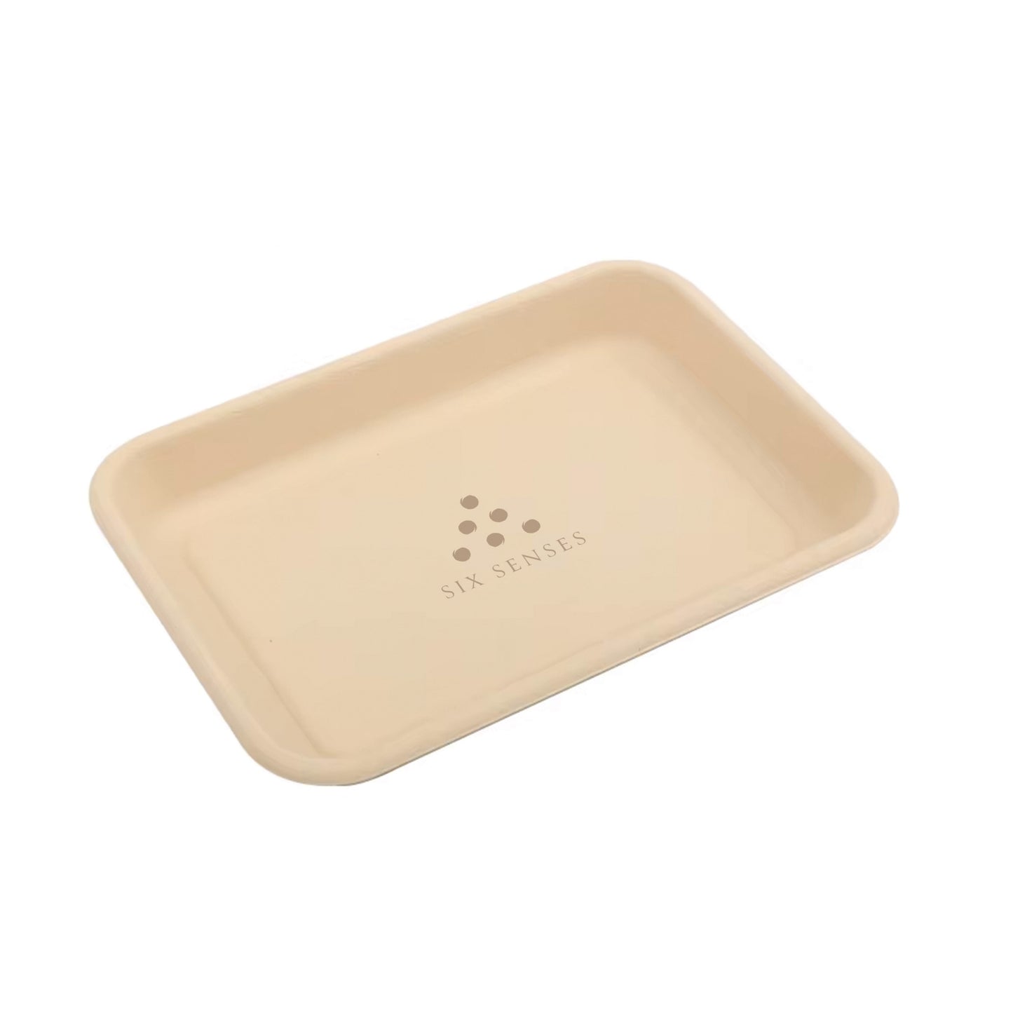 Sugarcane Bagasse Tray - Eco-Friendly Biodegradable Serving Plate