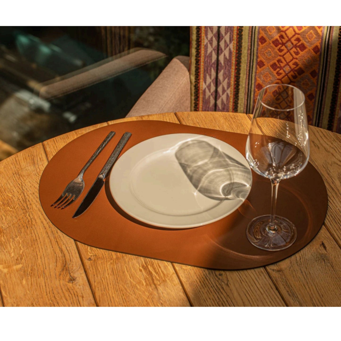 Customizable Vinyl Rectangular Placemats with Engraved Logo