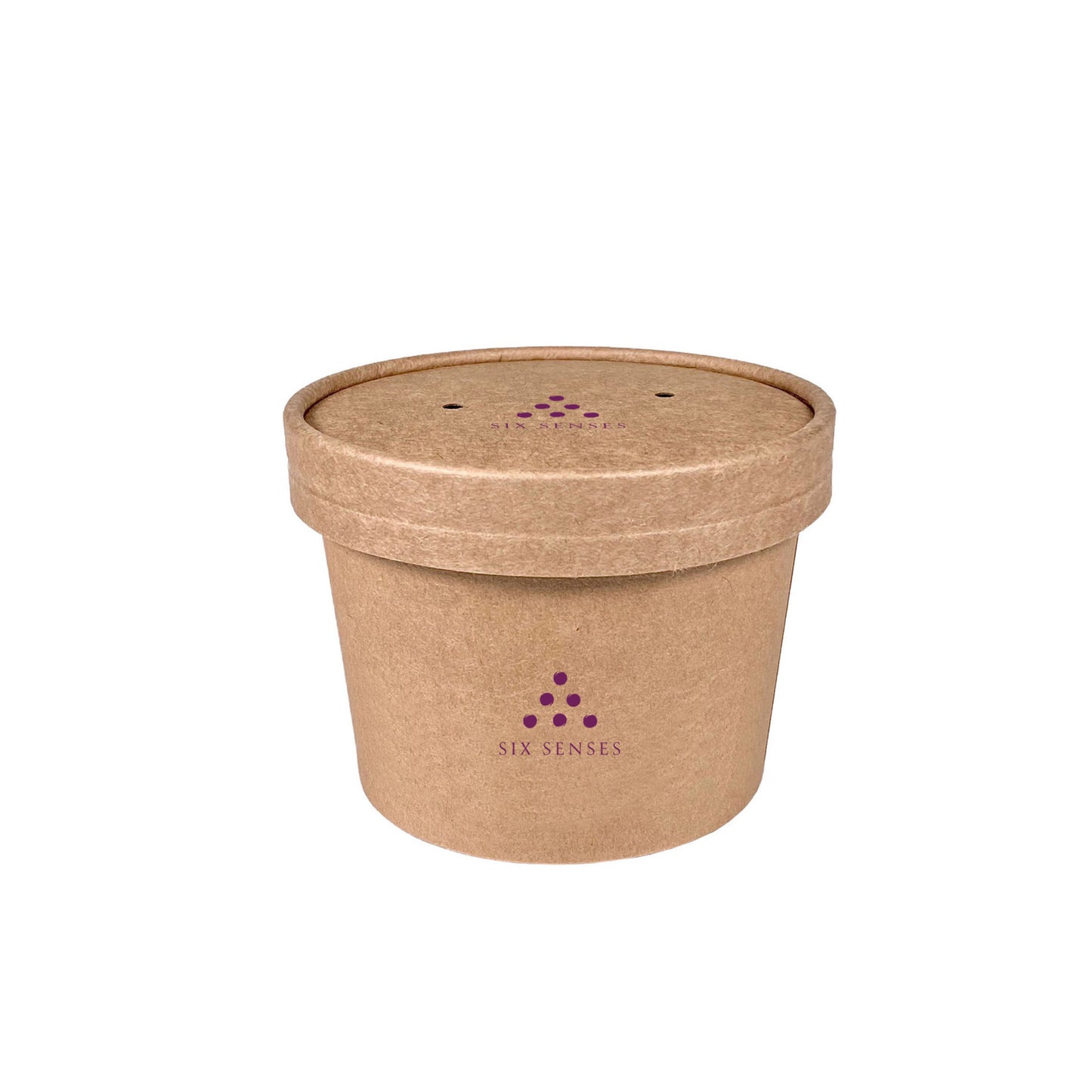 Kraft Paper Soup Box with Lid - 240ml, 360ml, 480ml