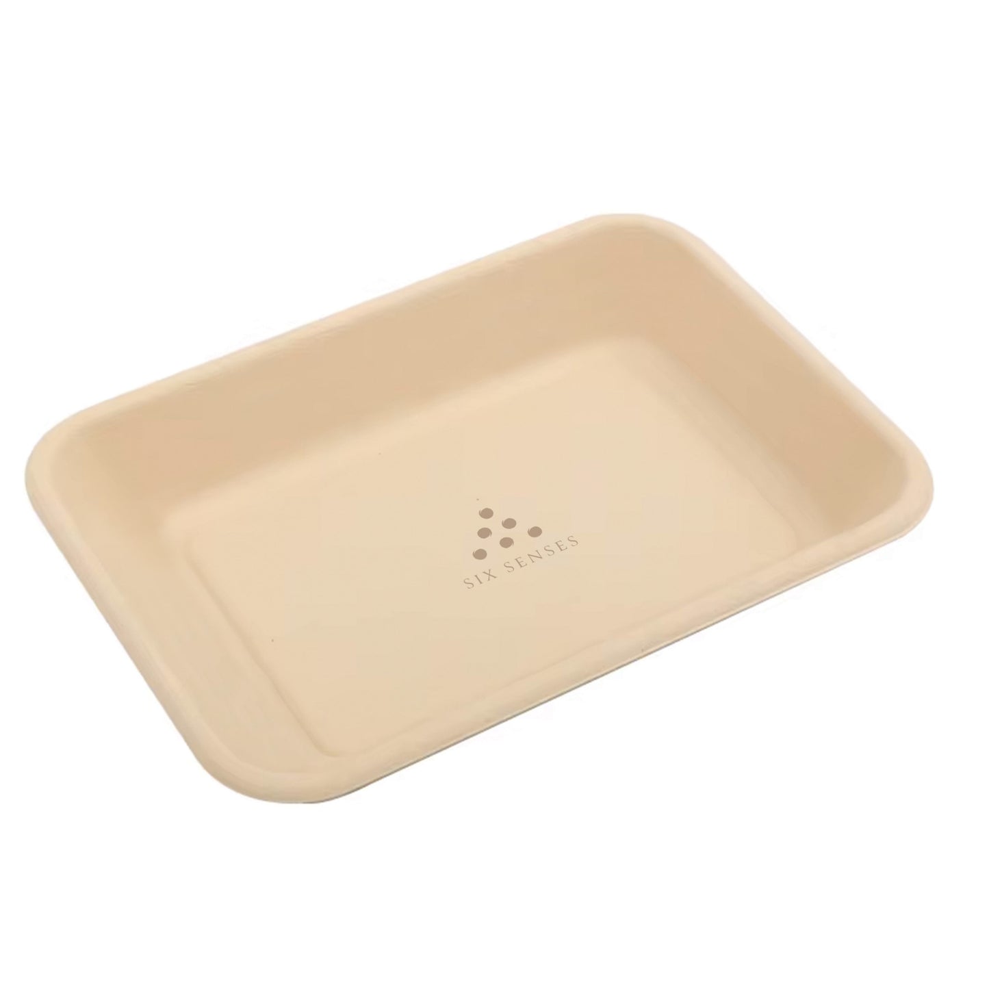 Sugarcane Bagasse Tray - Eco-Friendly Biodegradable Serving Plate