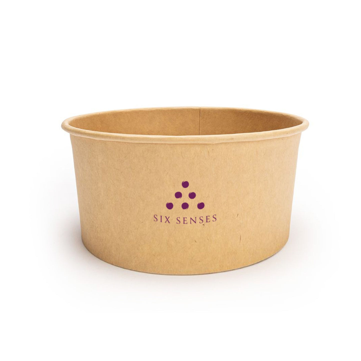 Kraft Paper Soup Box, Disposable Food Container, 240ml, 360ml, 480ml, Brown