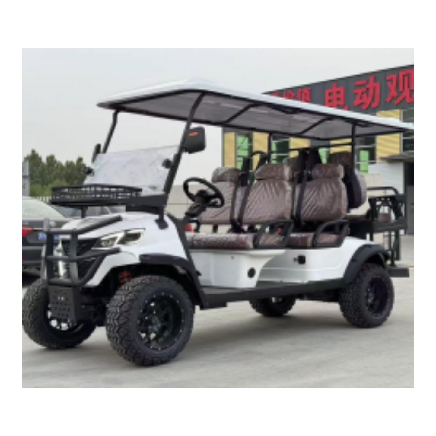 6-Seater Electric Golf Cart – 3500W Motor with 60V Battery for Hotels & Resorts