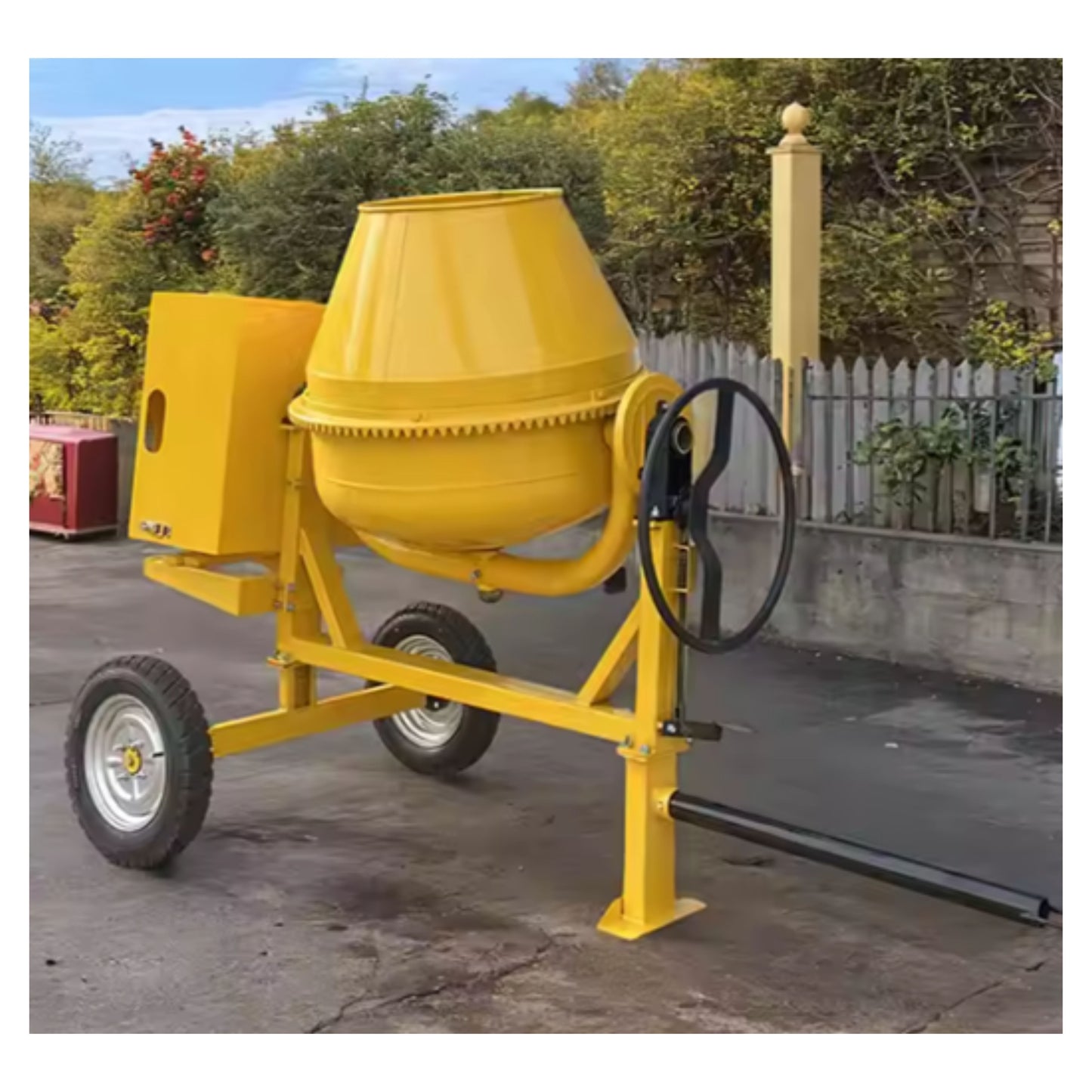 500L Diesel-Powered Concrete Mixer – Heavy-Duty Cement Mixer for Construction