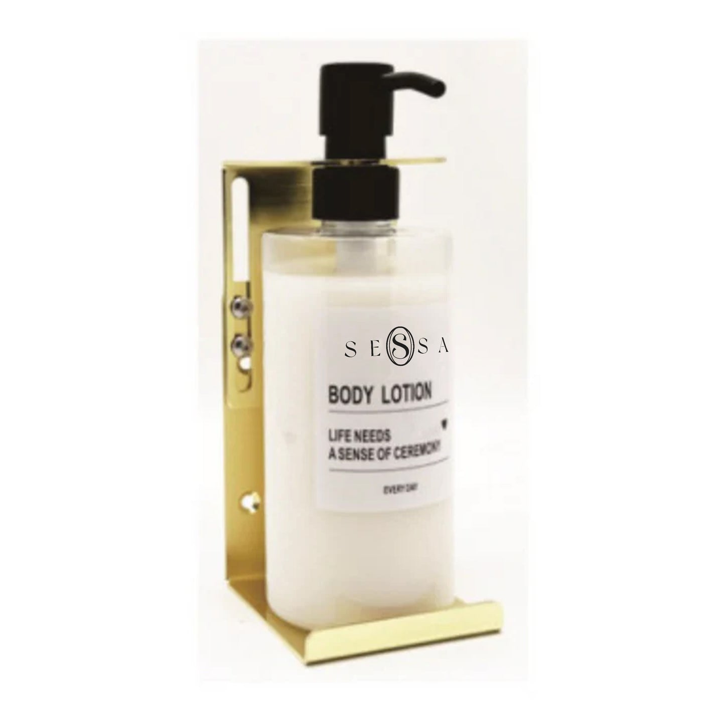 Wall-Mounted Gold Stainless Steel Dispensers – Lockable & Elegant