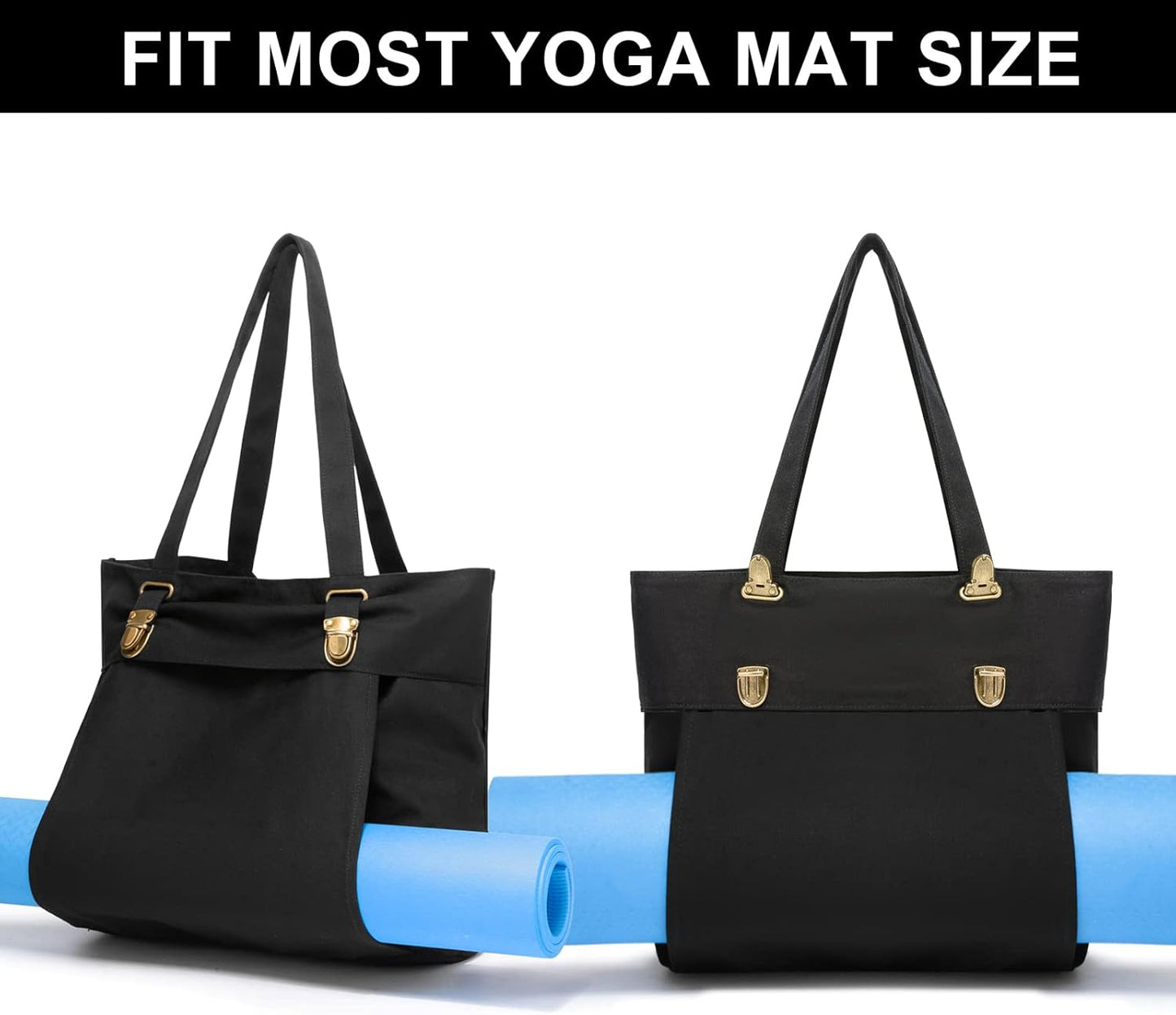 Large Yoga Mat Bag for Women – Stylish, Spacious & Durable