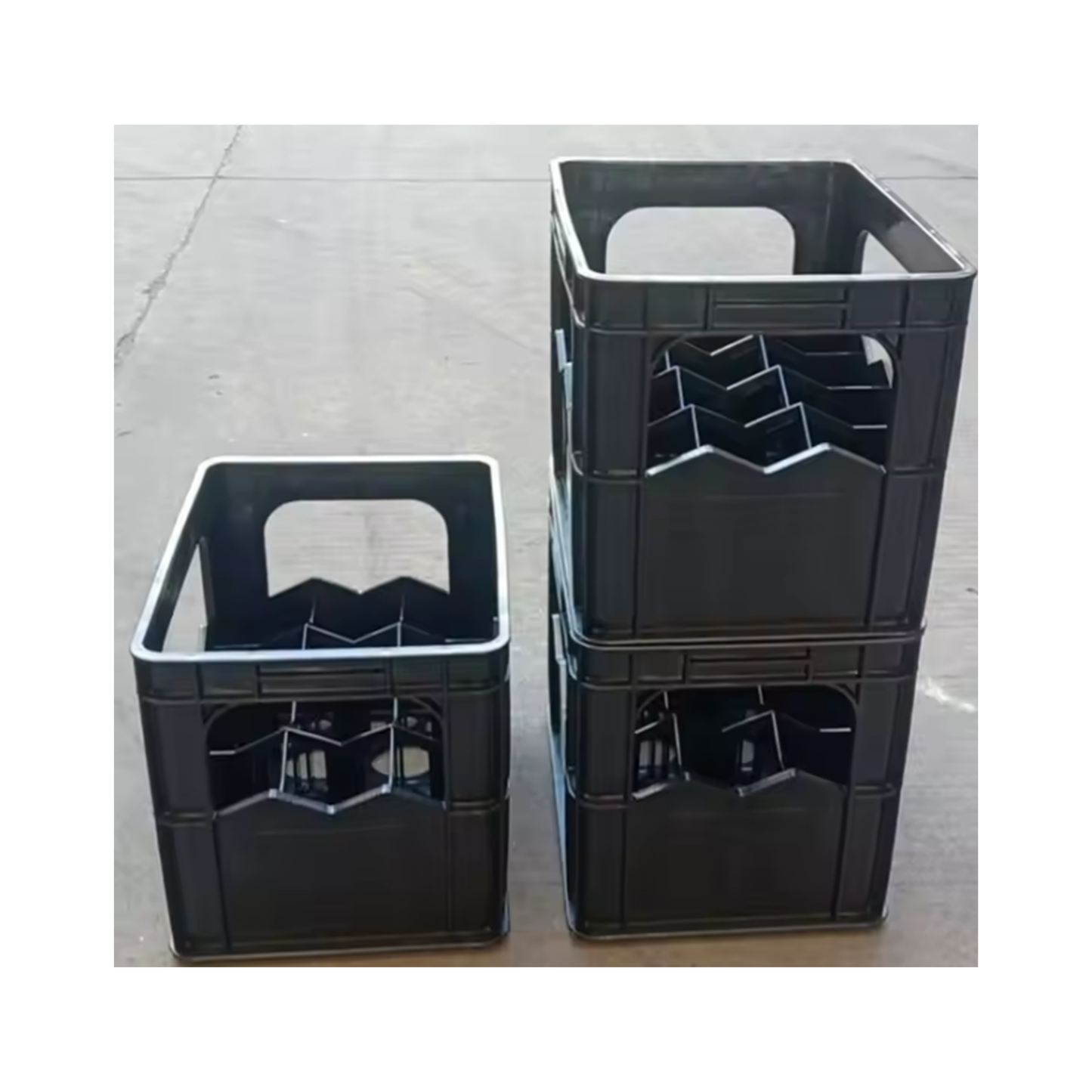 6-Bottle Crate – Sturdy Storage & Transport Carrier