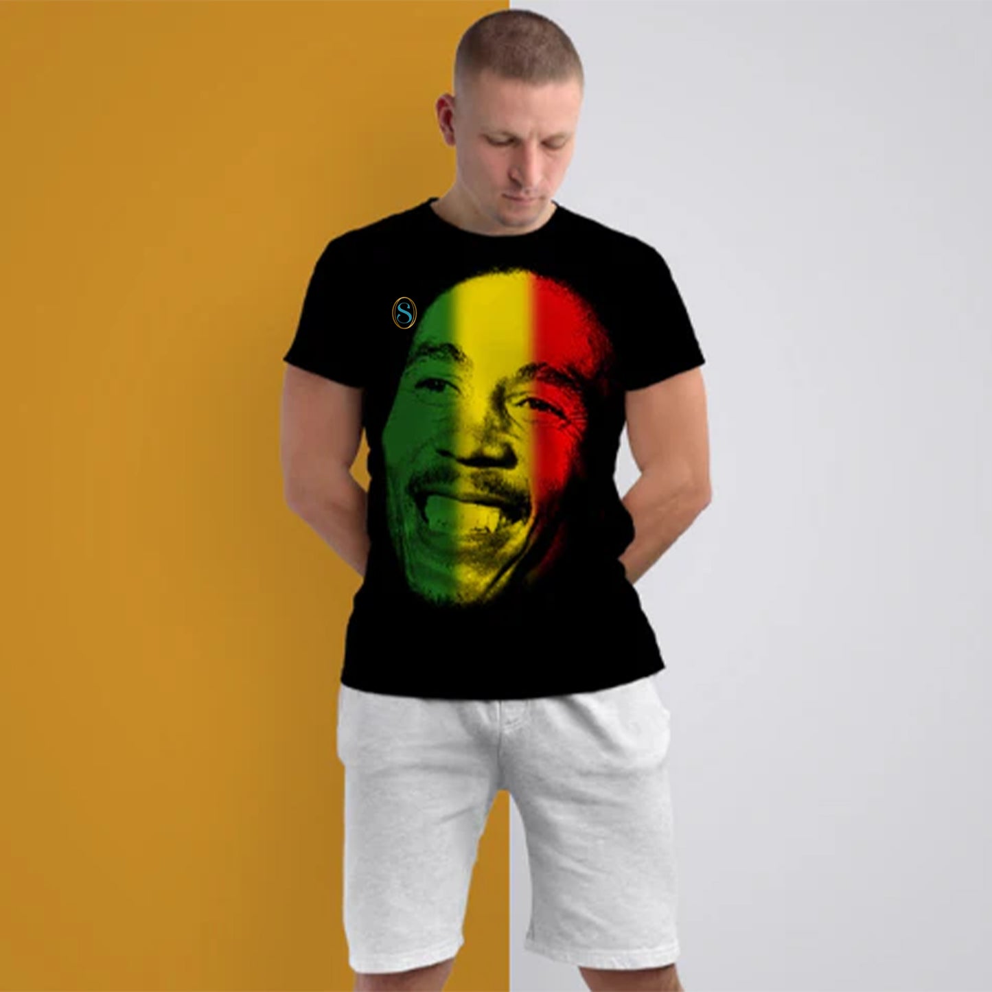Bob Marley Graphic T-Shirt - Iconic Design, Unisex Style