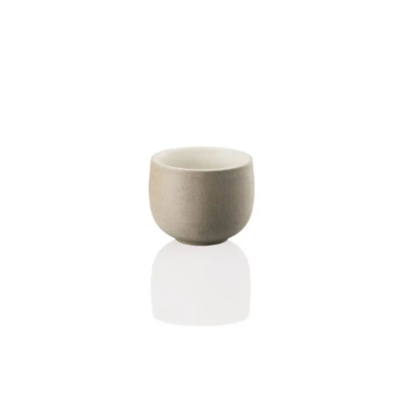 Stoneware espresso cup in light stone color – Joyn Ash