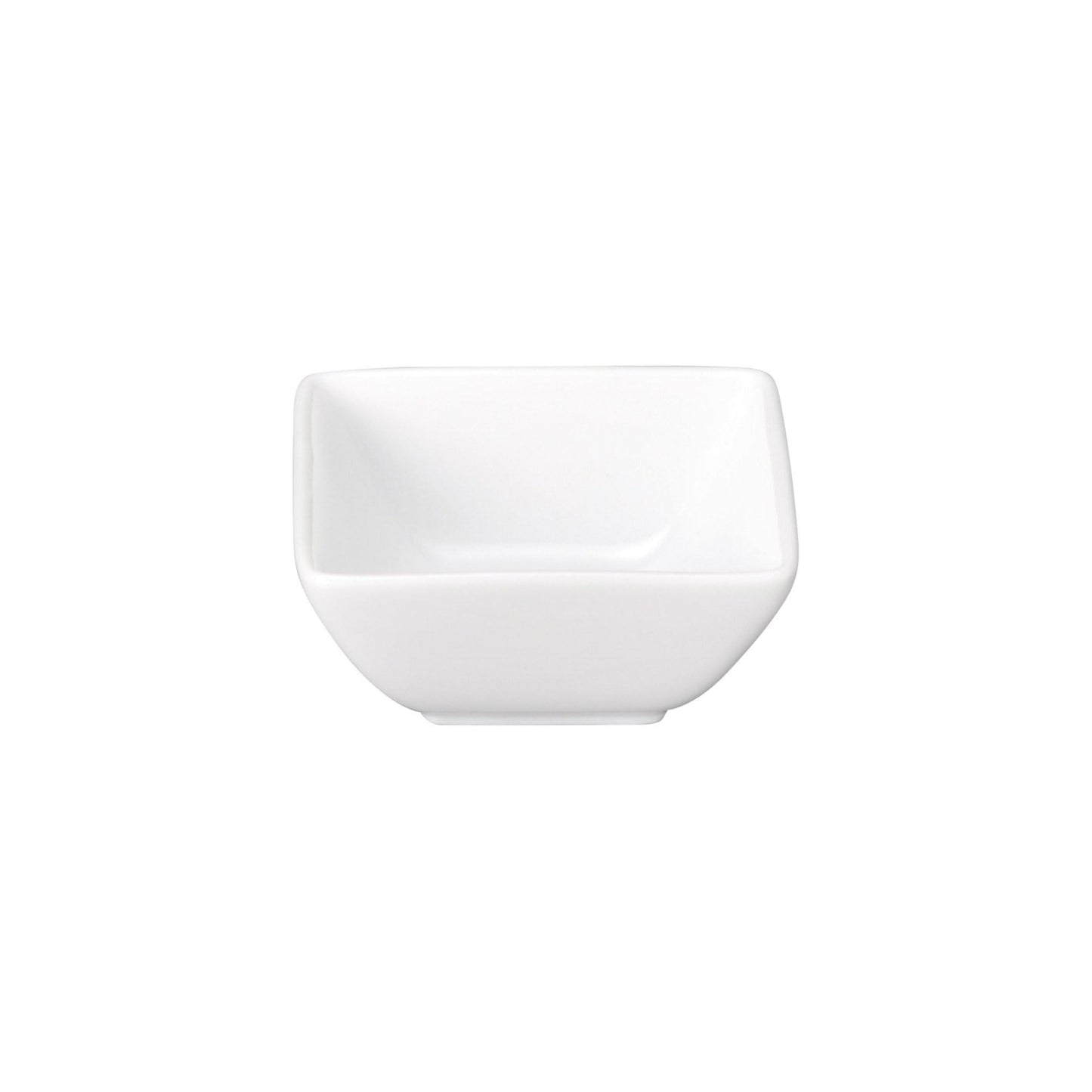 Small Square Porcelain Dip Bowl A3383