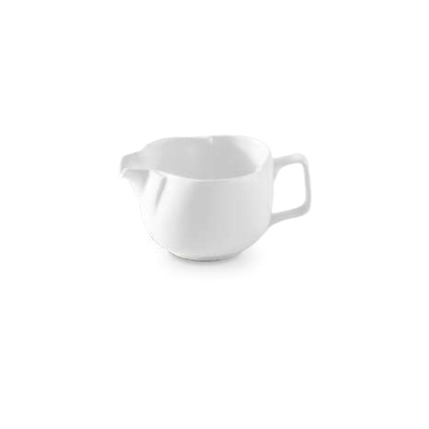 Wide-Base Porcelain Creamer Pitcher A22185
