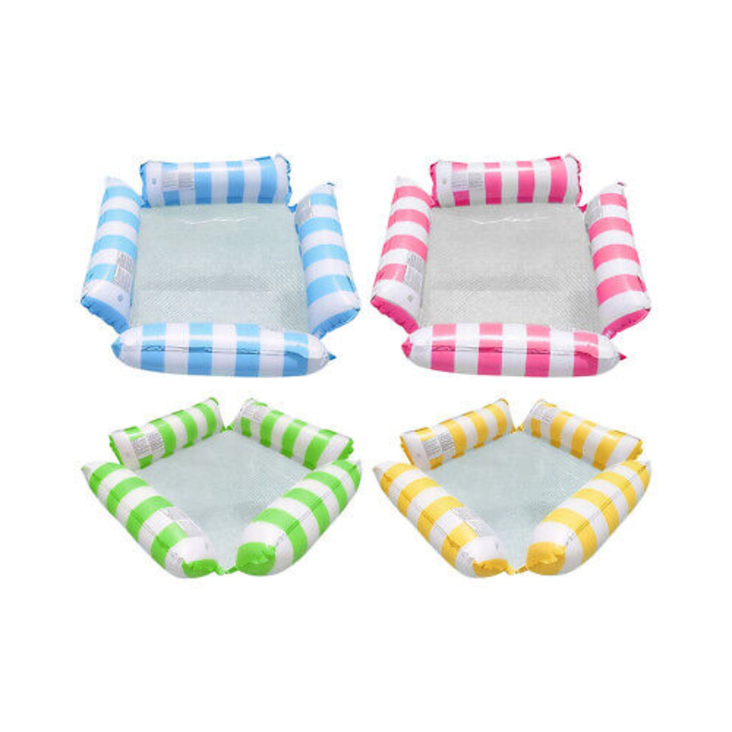 Pool Float – Single Floating Lounge Chair with 4 Pillows (DC-SGDCZTW)