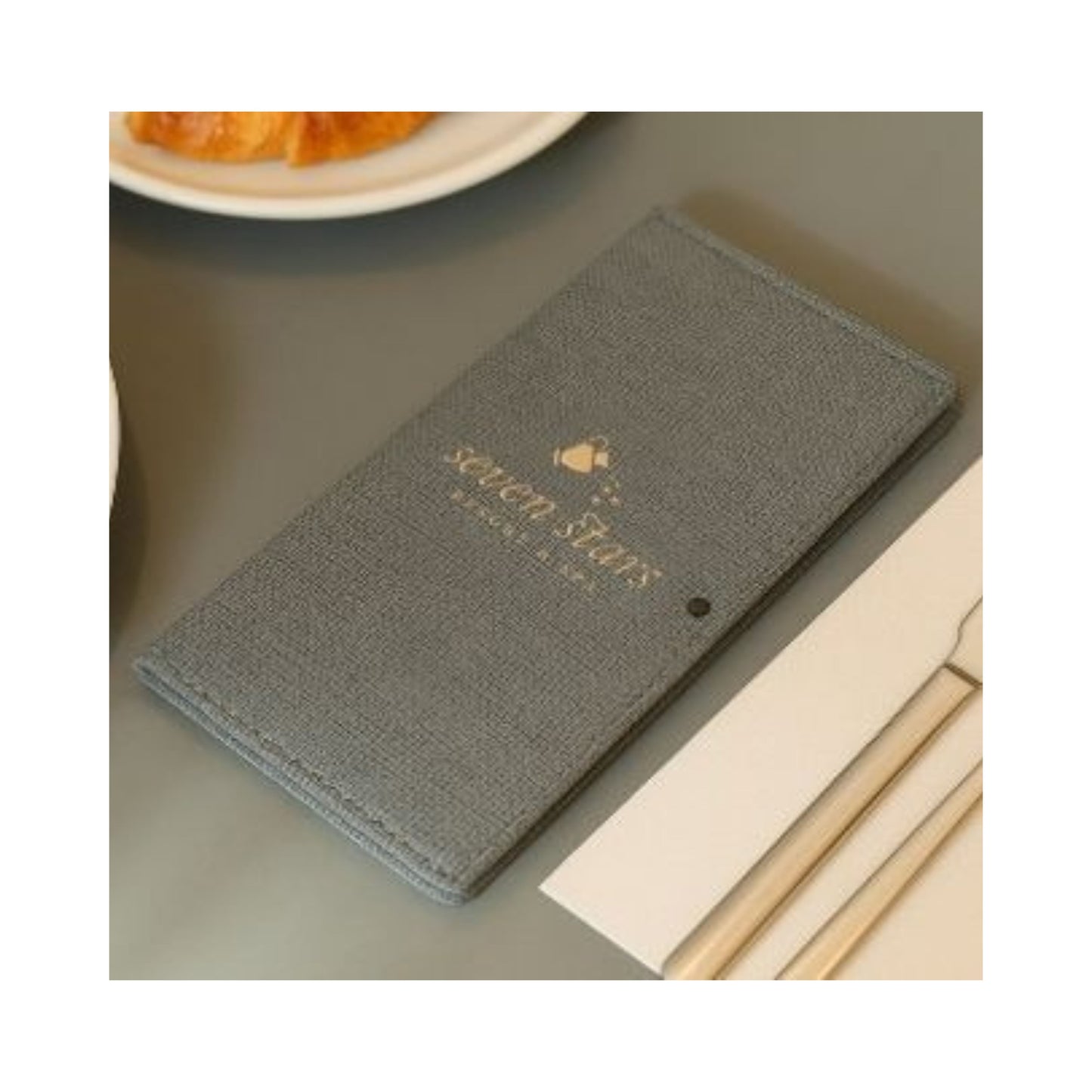 Elegant PU Leather Menu Cover