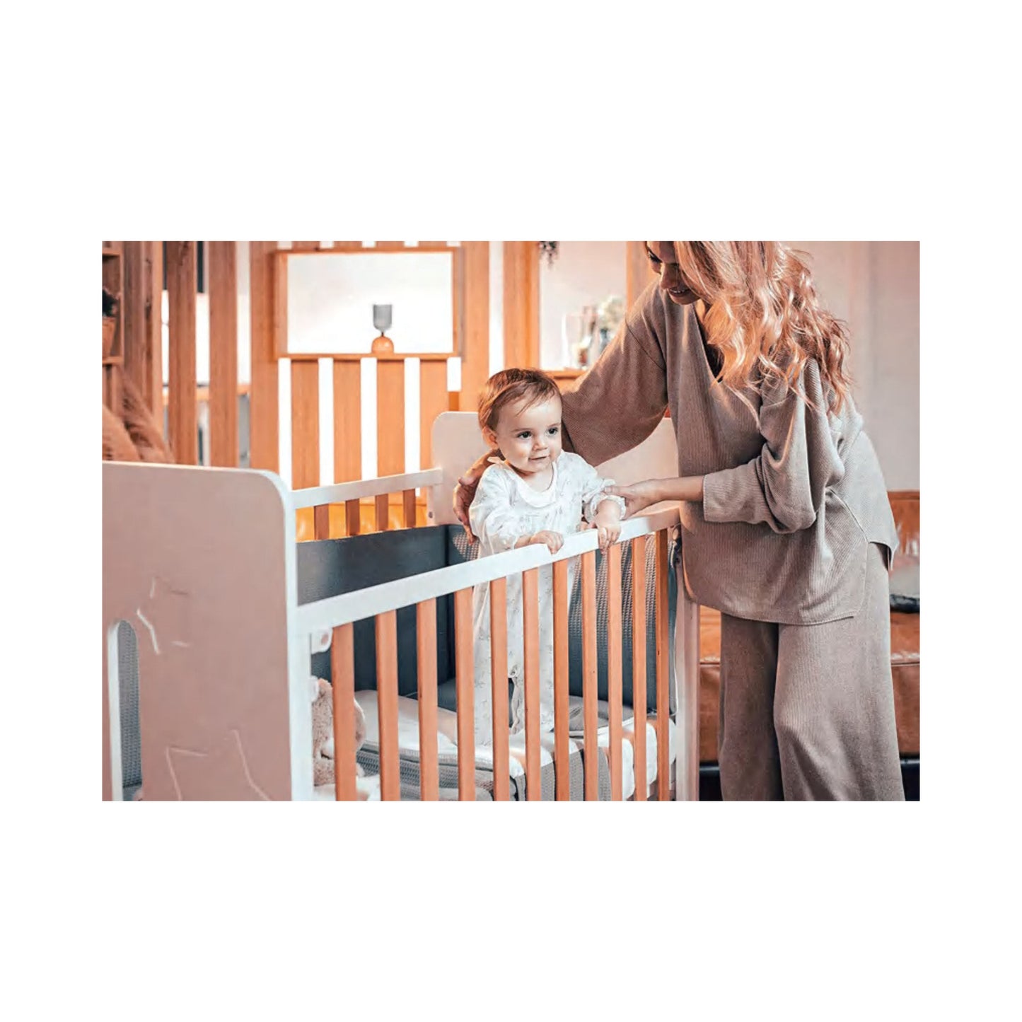 Classic Baby Crib – Model 1112-B