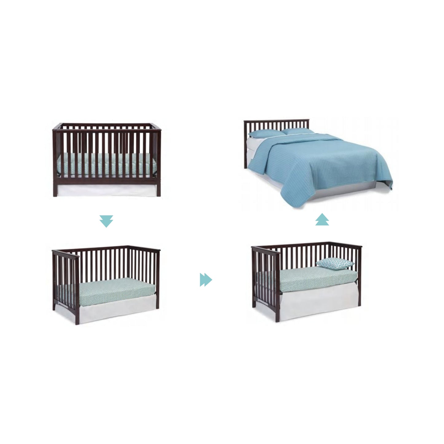 Classic Baby Crib – Model 1241