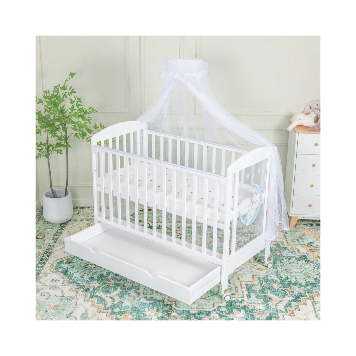 Premium Baby Crib – Model CFM013