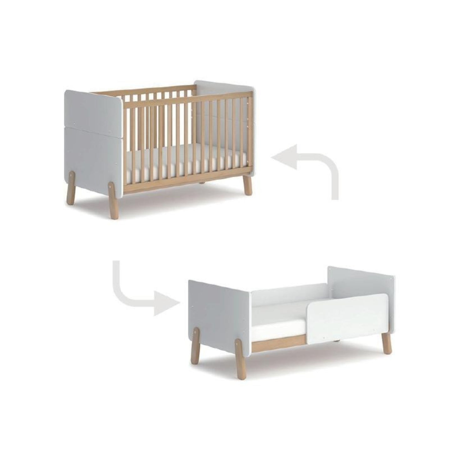 Convertible Baby Crib – Model WBB910