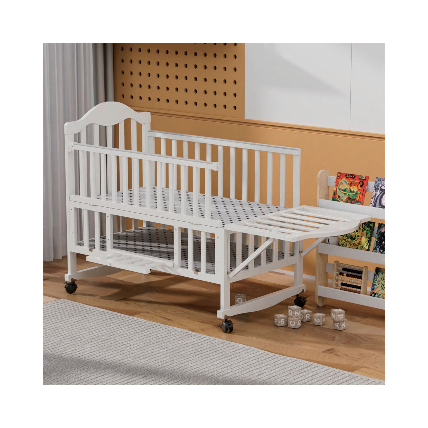 Multi-Functional Baby Crib – Model WBB201