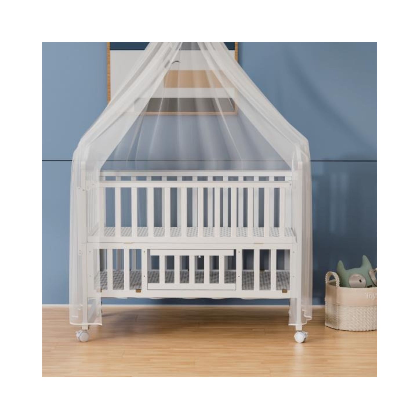 Multi-Functional Baby Crib – Model WBB202