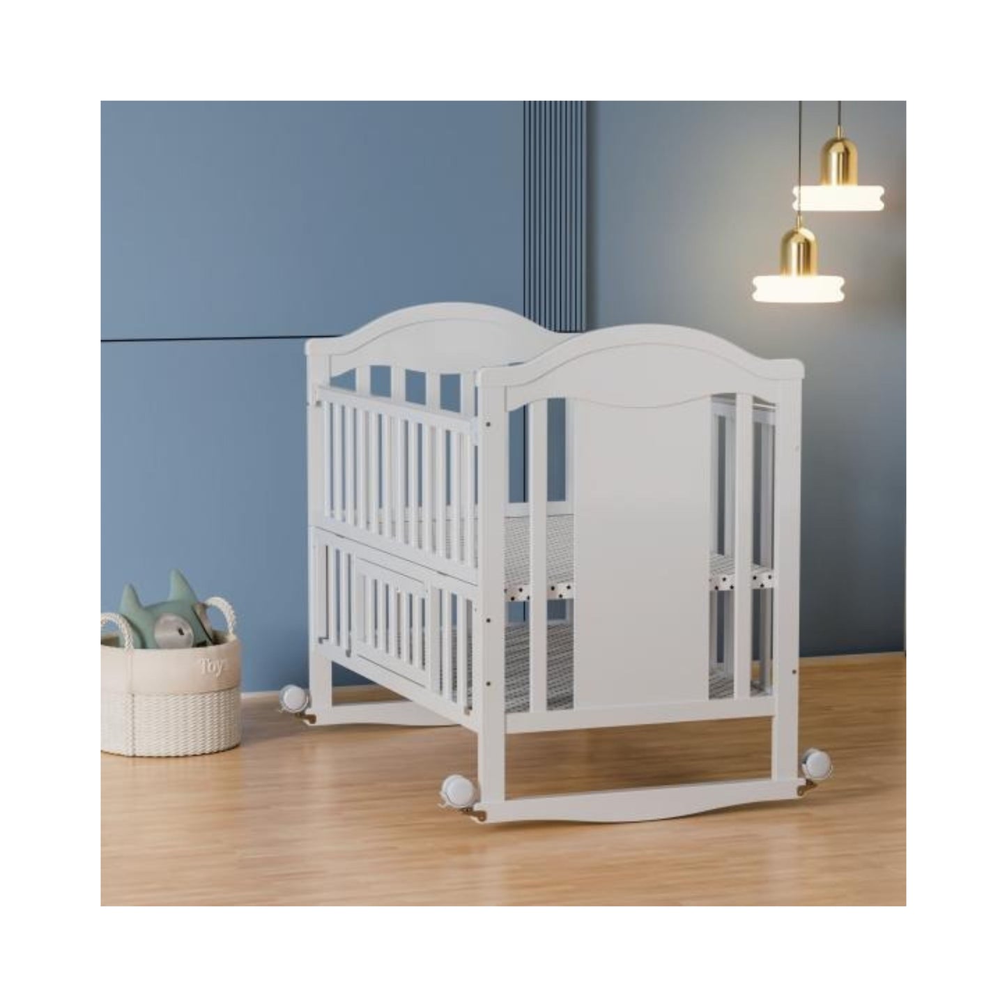 Multi-Functional Baby Crib – Model WBB202