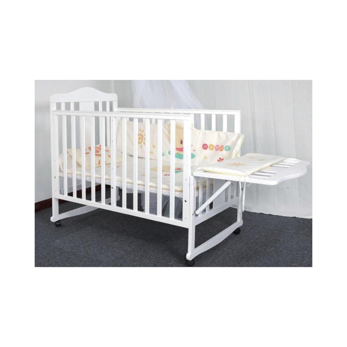 Multi-Functional Baby Crib – Model WBB203