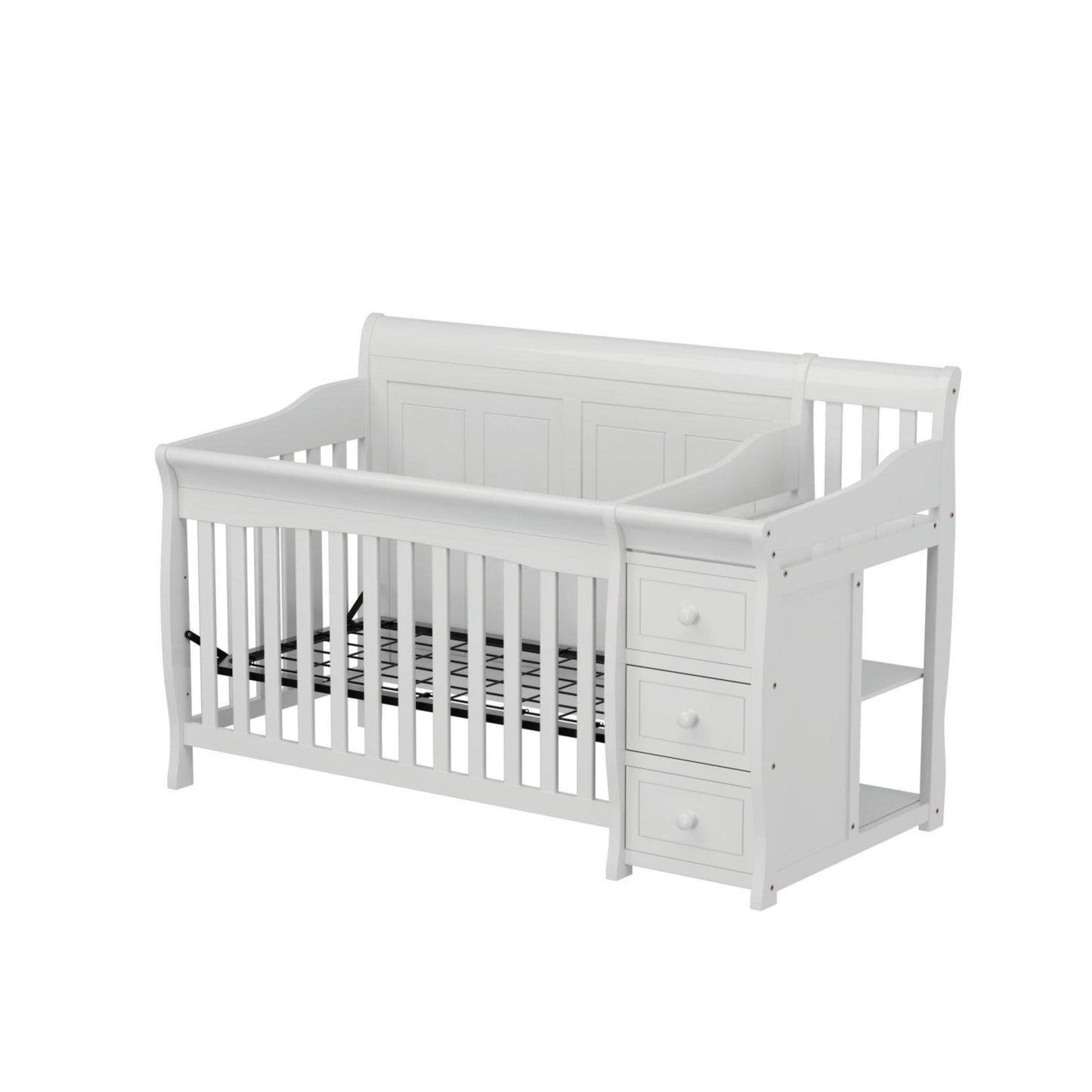Convertible Crib with Cabinet – Model WBB0736