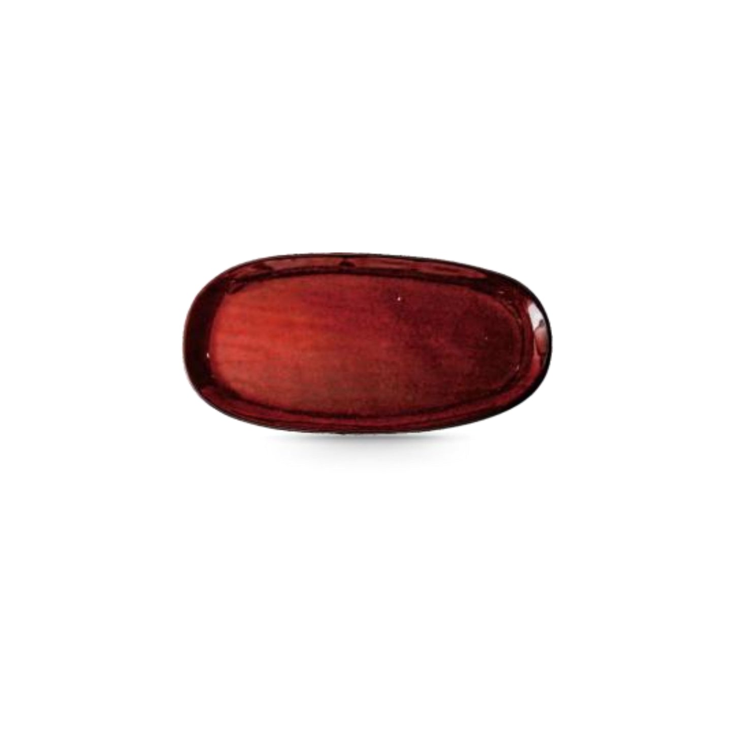 Random Texture Oval Plate A23809