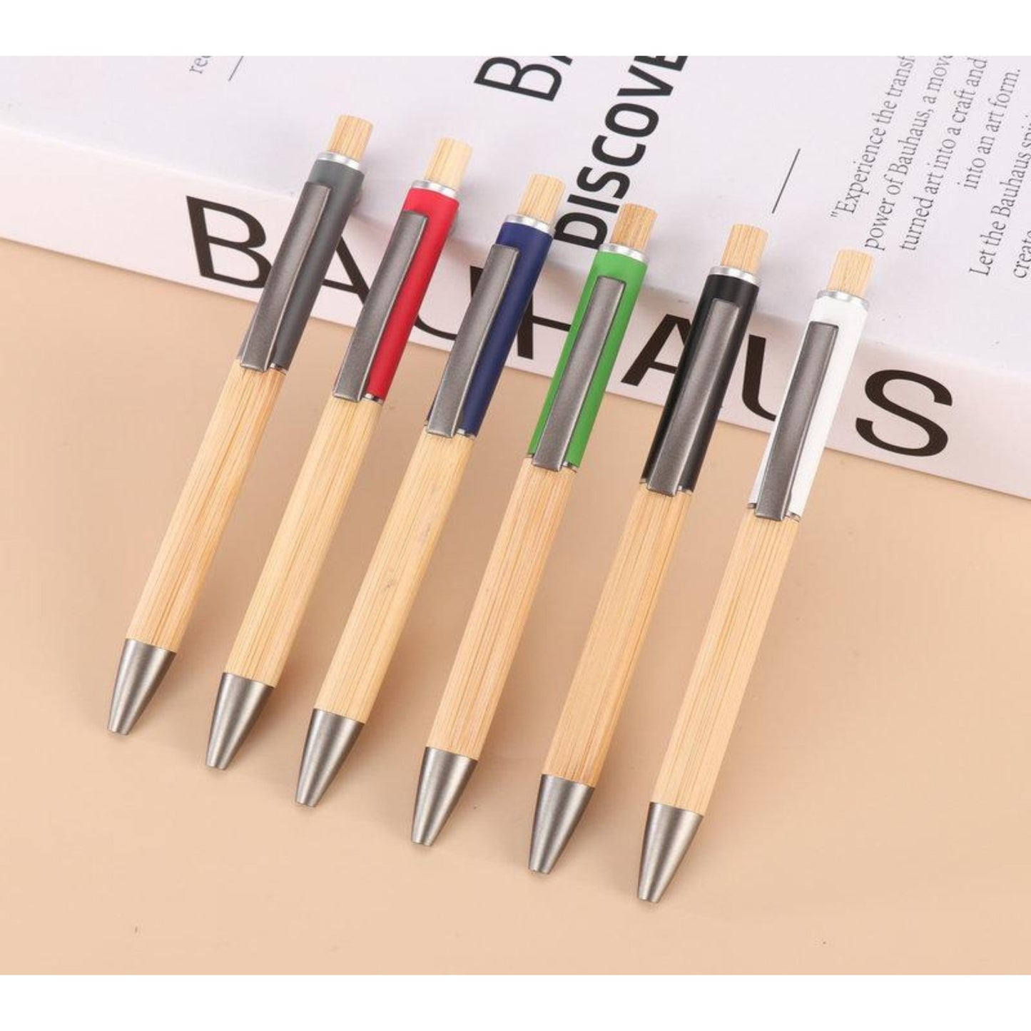 Elegant Aluminum and Cork Ballpoint Pen Duo for Corporate Branding