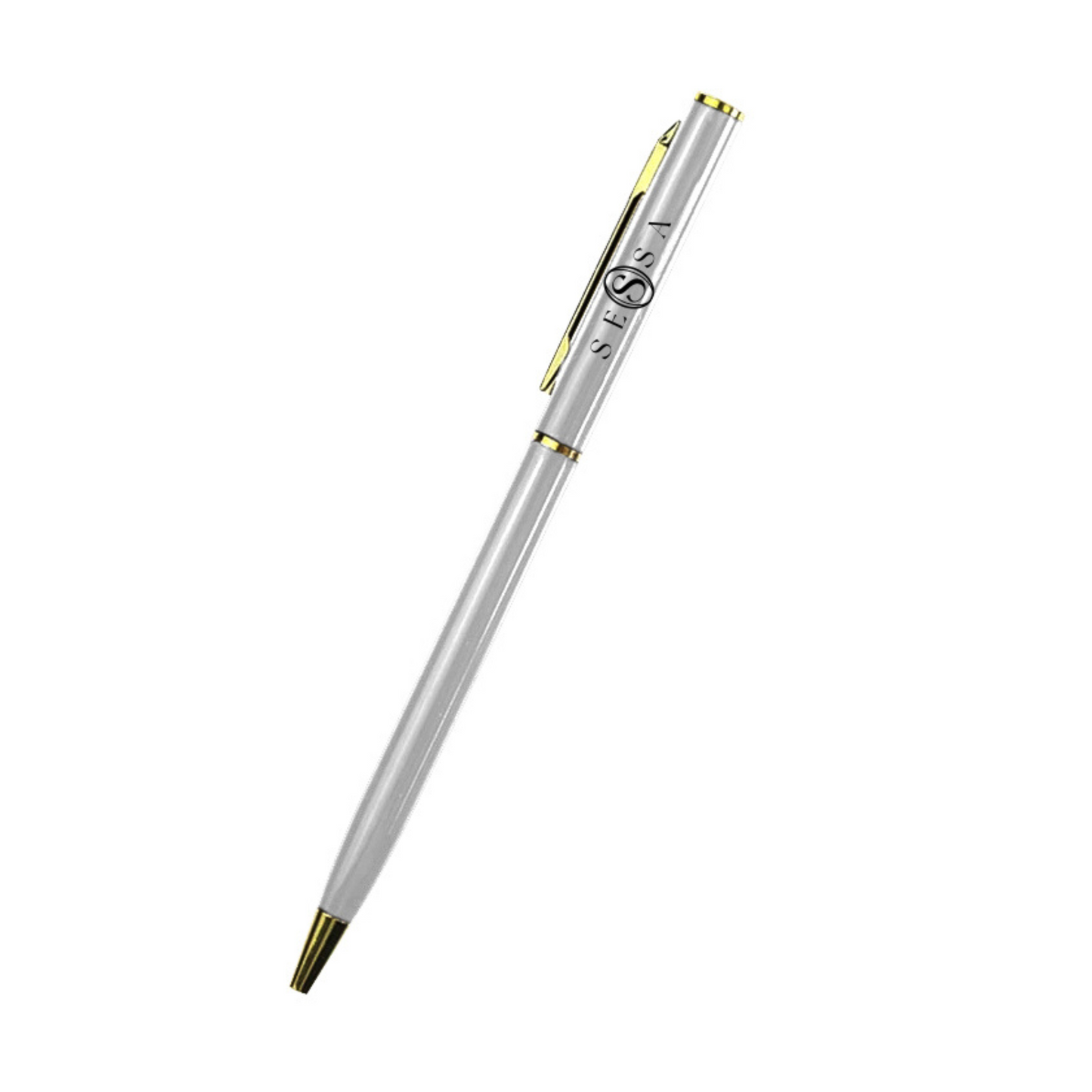 Abyss Pen – Luxury Ballpoint Pen in Black, Gold & Silver