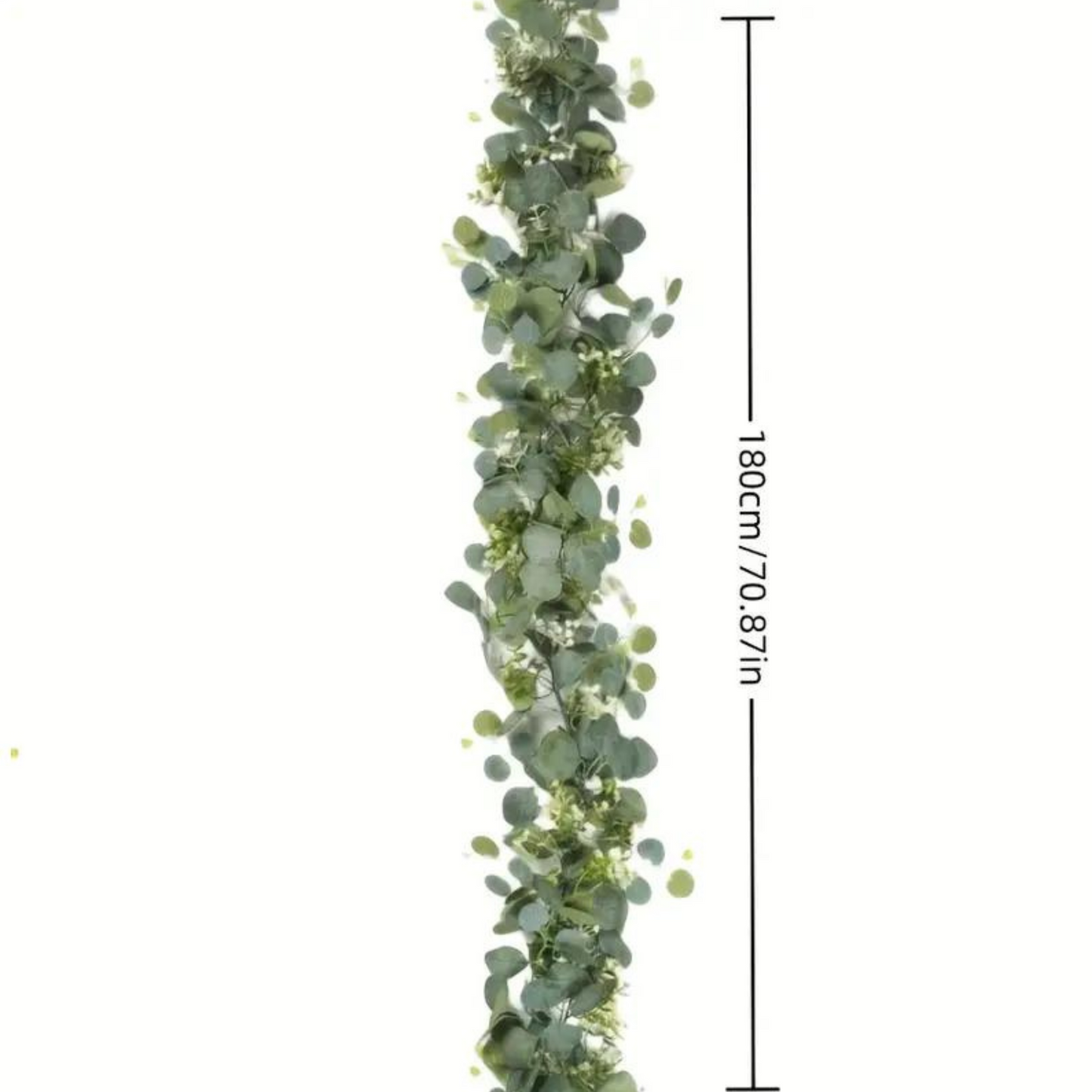 Artificial Eucalyptus Vine – 180cm Realistic Greenery Garland