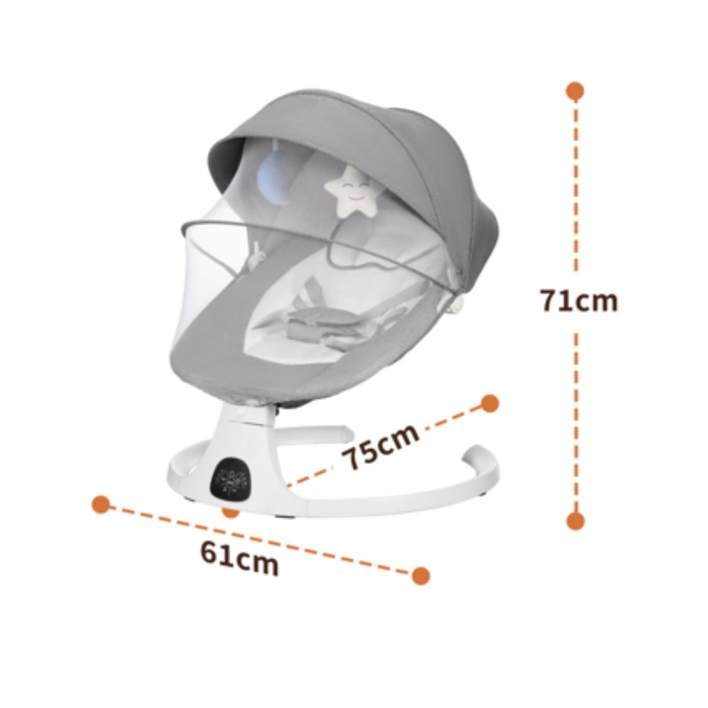Comfortable Baby Lounger – Safe & Cozy Resting Space