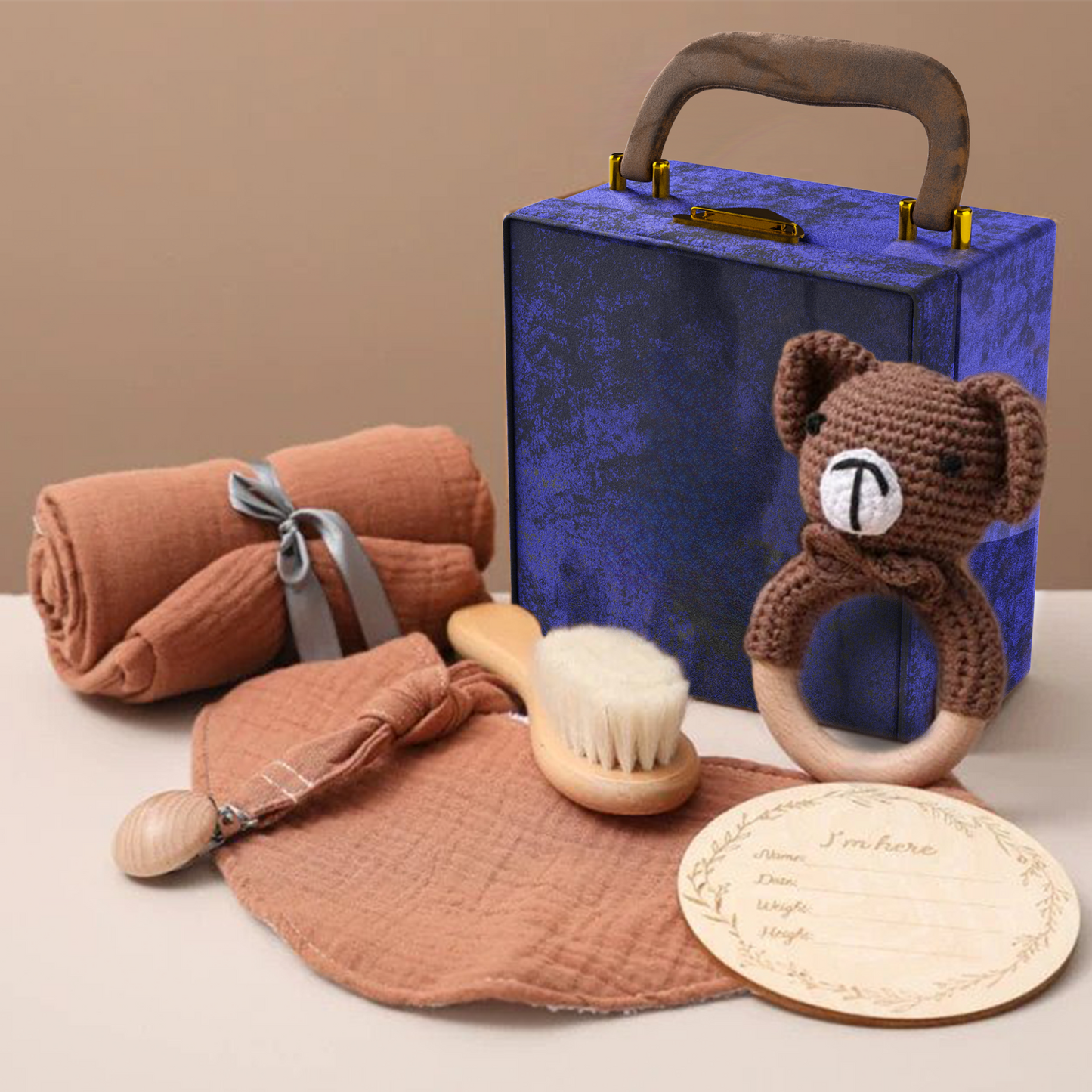 Baby Animal Themed Gift Set Box