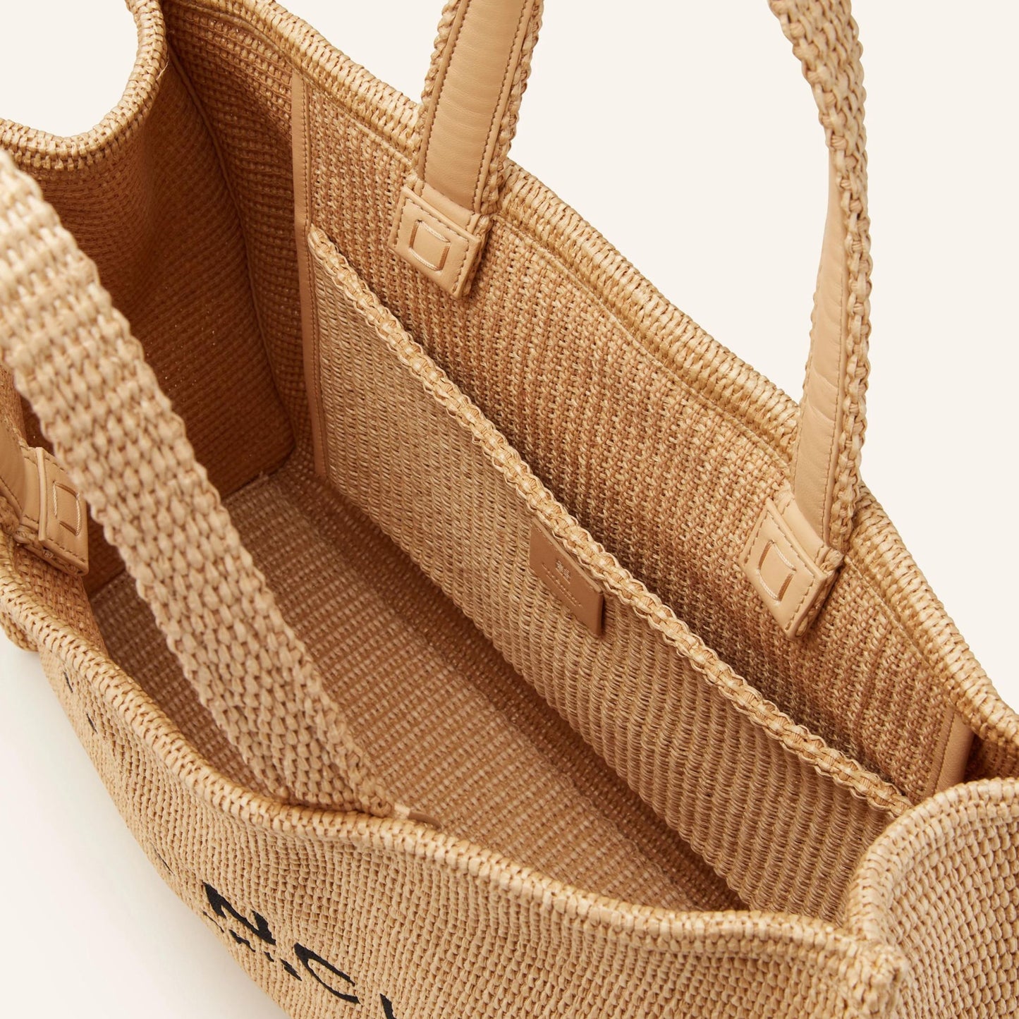 Stylish Beach Bag – Bast Material with Inner Pocket & Custom Logo