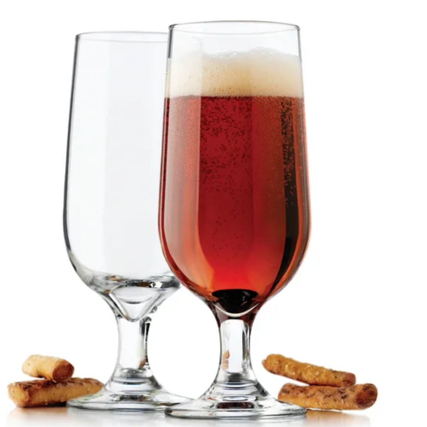 Premium Beer Glass Collection – 296ml, 355ml, 414ml