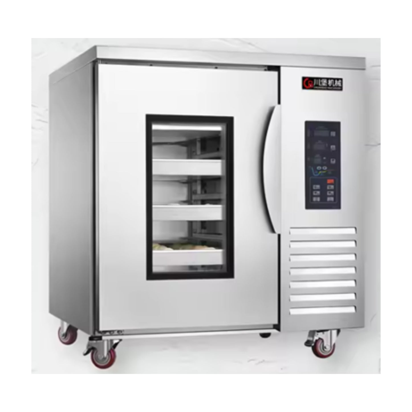 10-Tray Electric Dough Proofer – Compact Fermentation Cabinet for Perfect Baking
