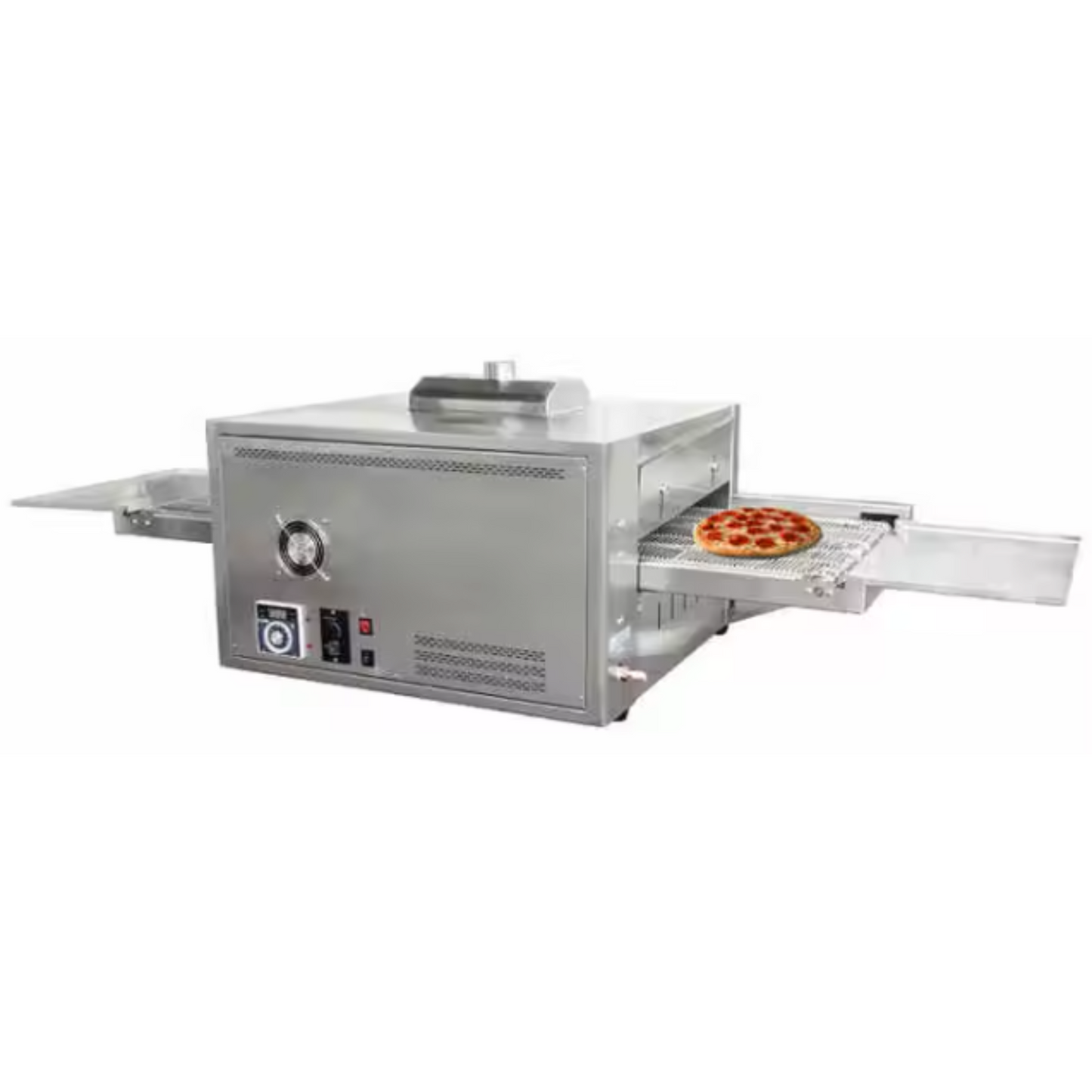 Heavy-Duty Gas Conveyor Pizza Oven – Stainless Steel, 12-32 Inch Capacity