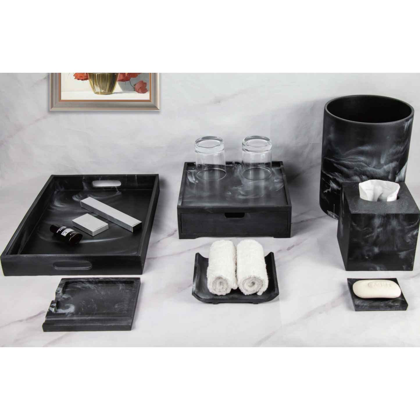 YTX-2086 Countertop Toiletry Dispenser – Sleek & Functional