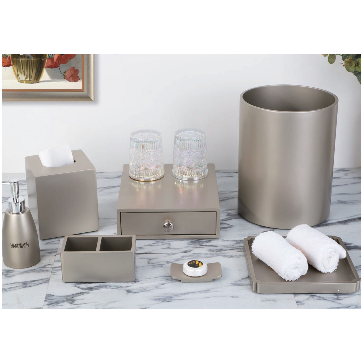 YTX-2068 Countertop Toiletry Dispenser – Sleek & Functional