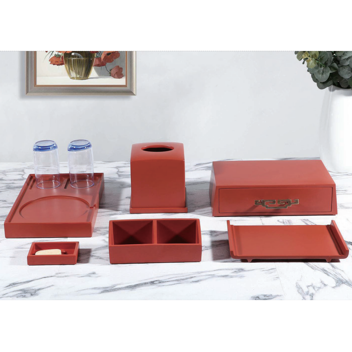 YTX-2052 Countertop Toiletry Dispenser – Sleek & Refillable